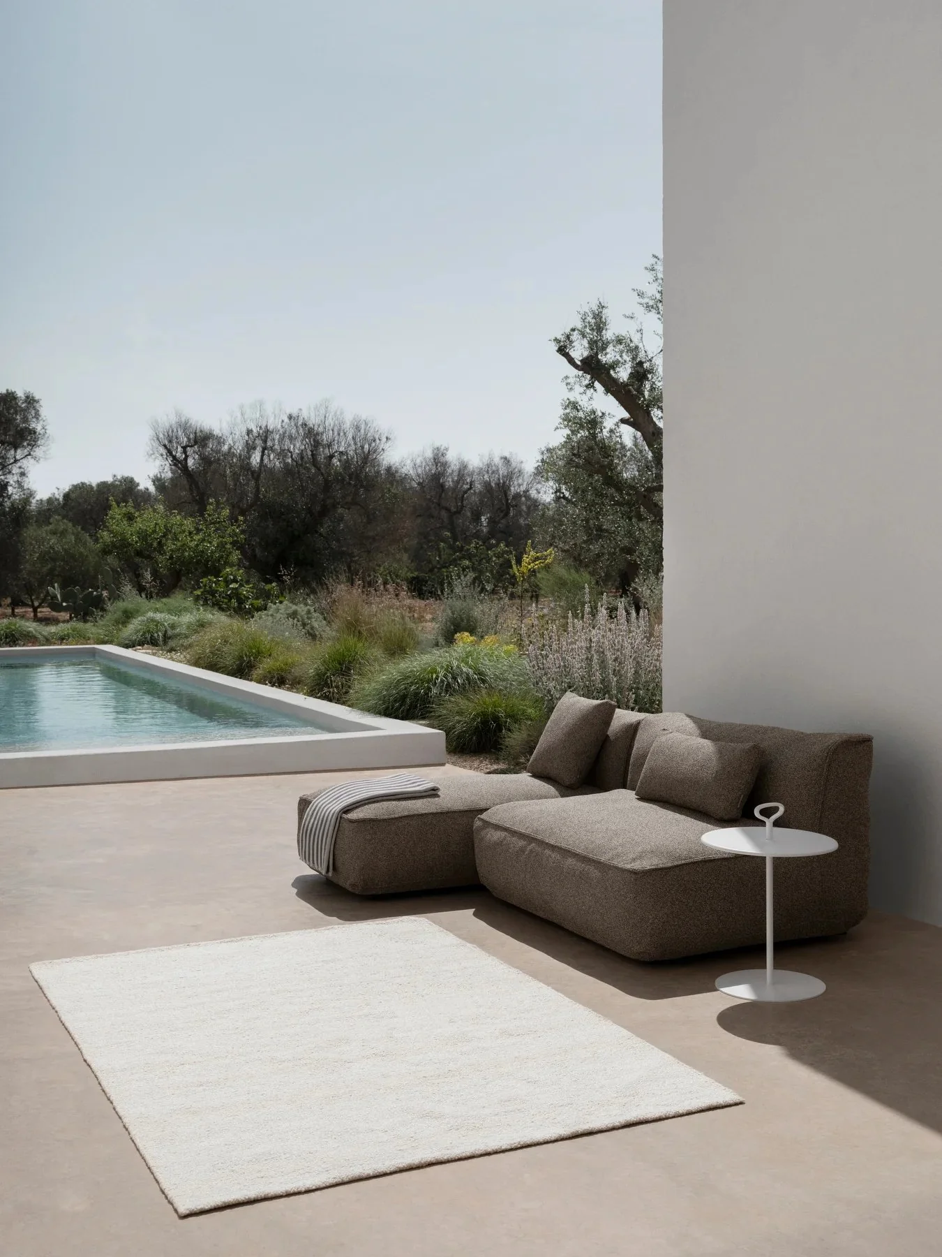 Outdoor Chaiselongue - GROW - Bouclé (exkl. Bodenplatte) - Image 6