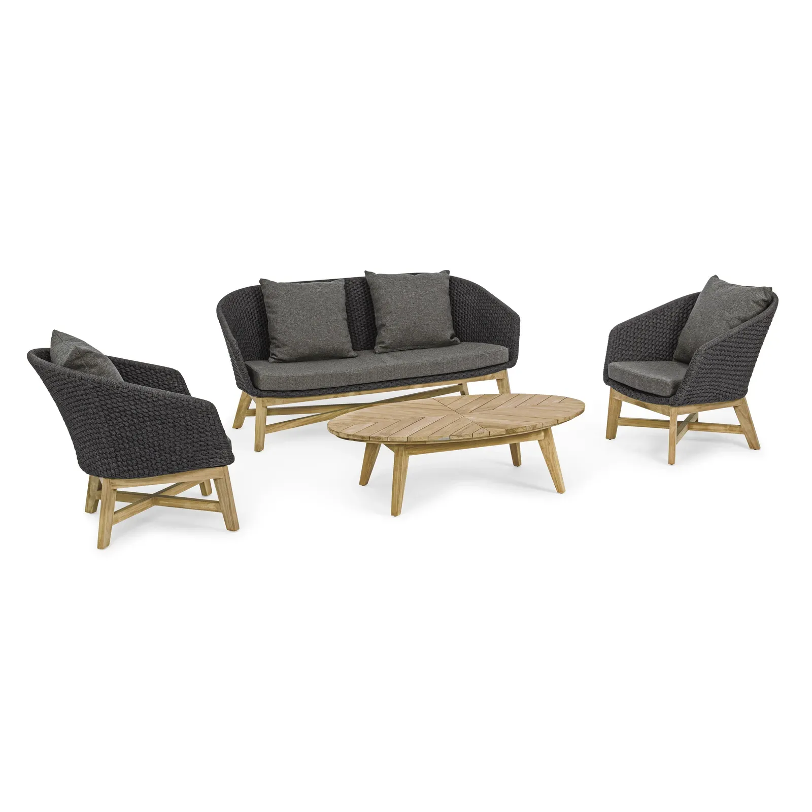 Garten Couchtisch oval 120x70 Coachella - Image 13