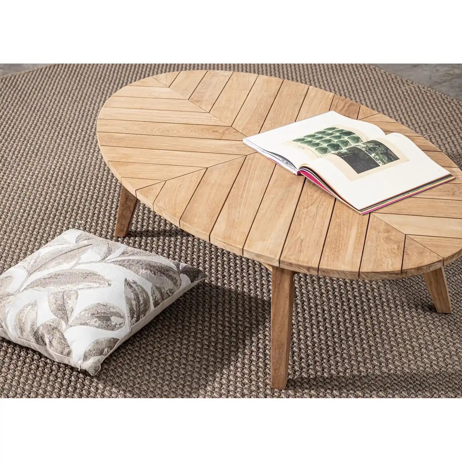 Garten Couchtisch oval 120x70 Coachella - Image 4