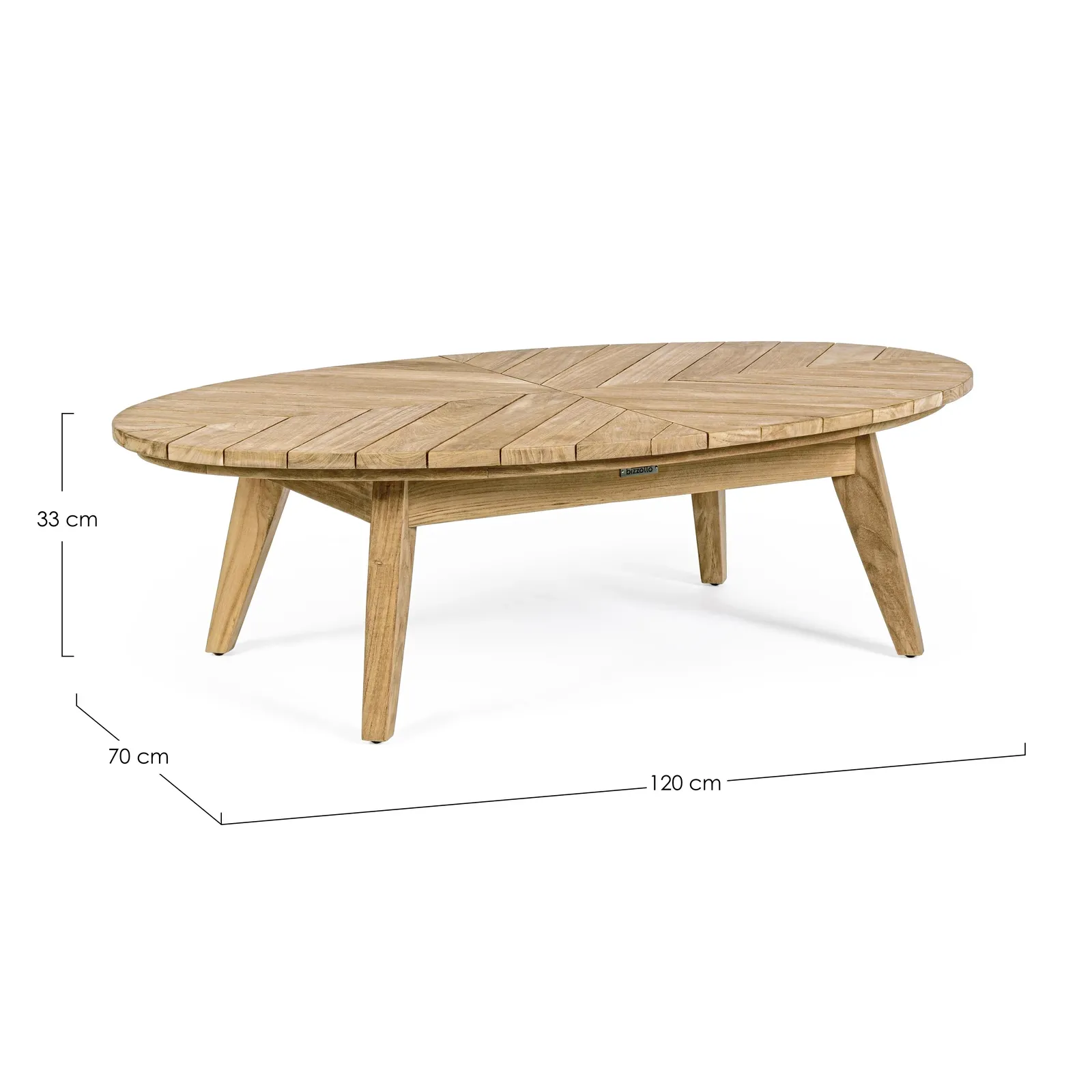 Garten Couchtisch oval 120x70 Coachella - Image 7