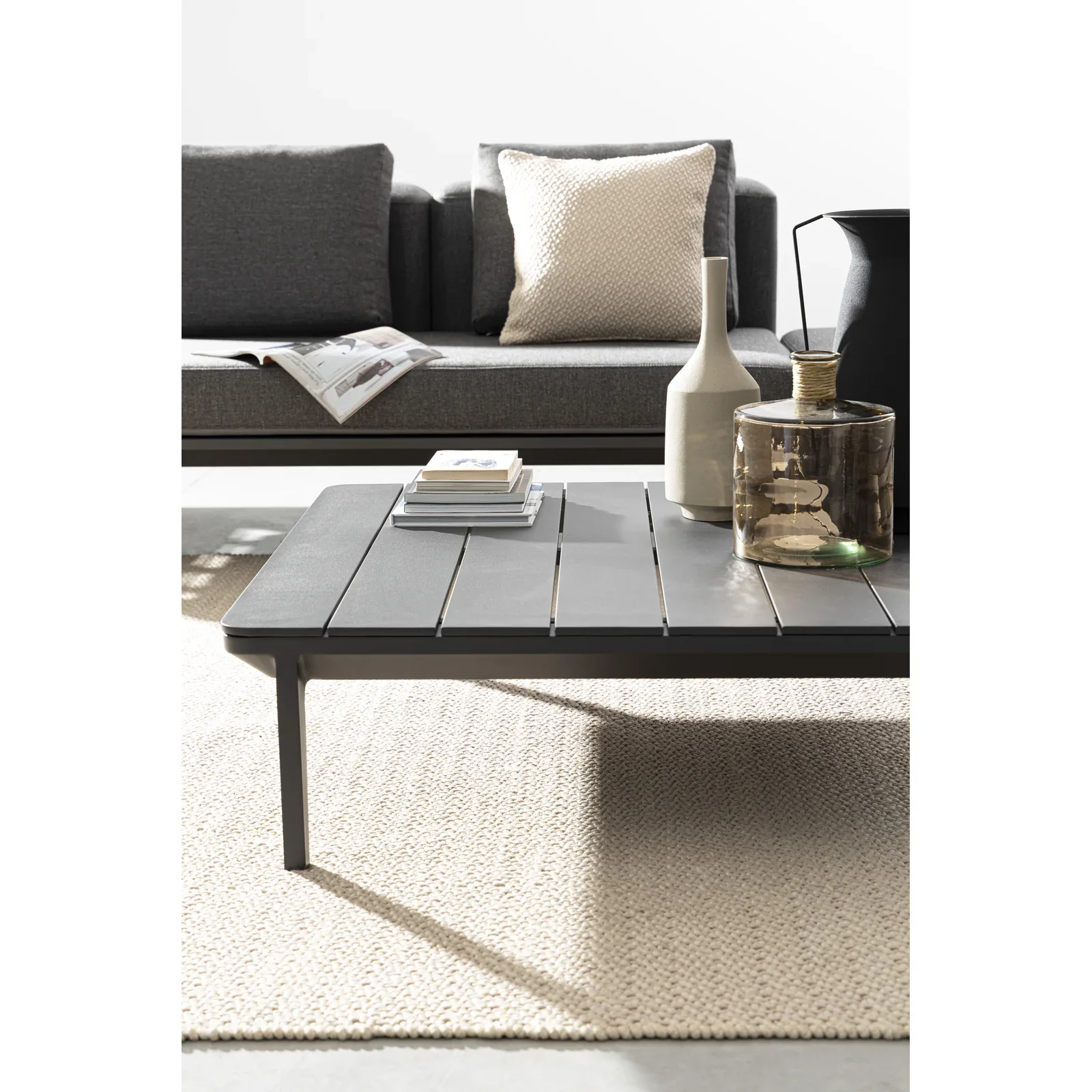 Garten Couchtisch 99x99 Anthrazit WG21 Matrix - Image 2