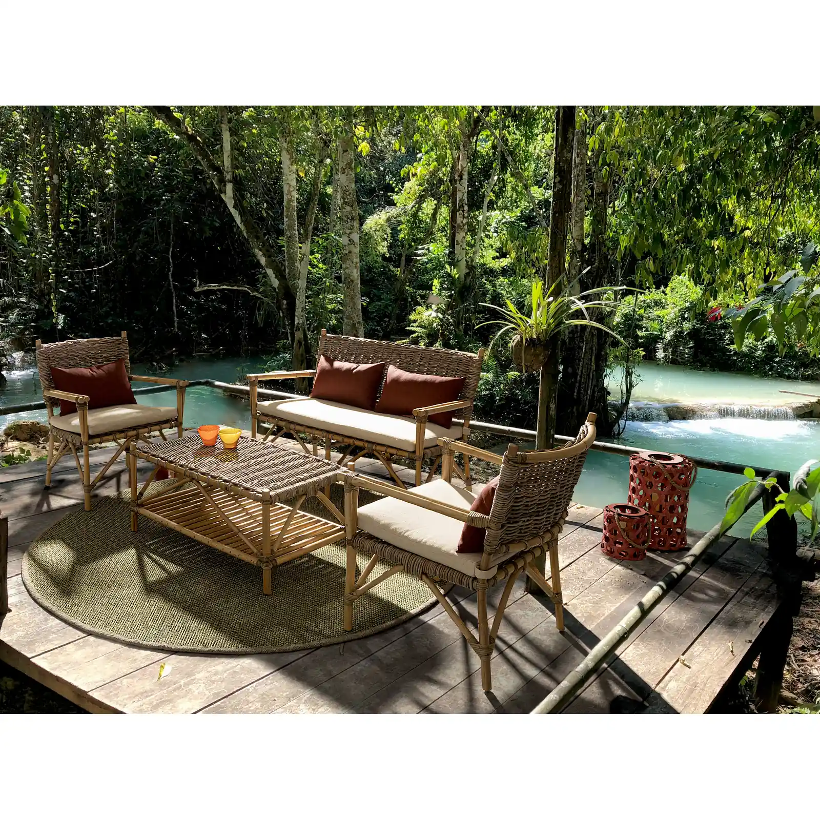 Garten Couchtisch 96x56 Tarifa - Image 5