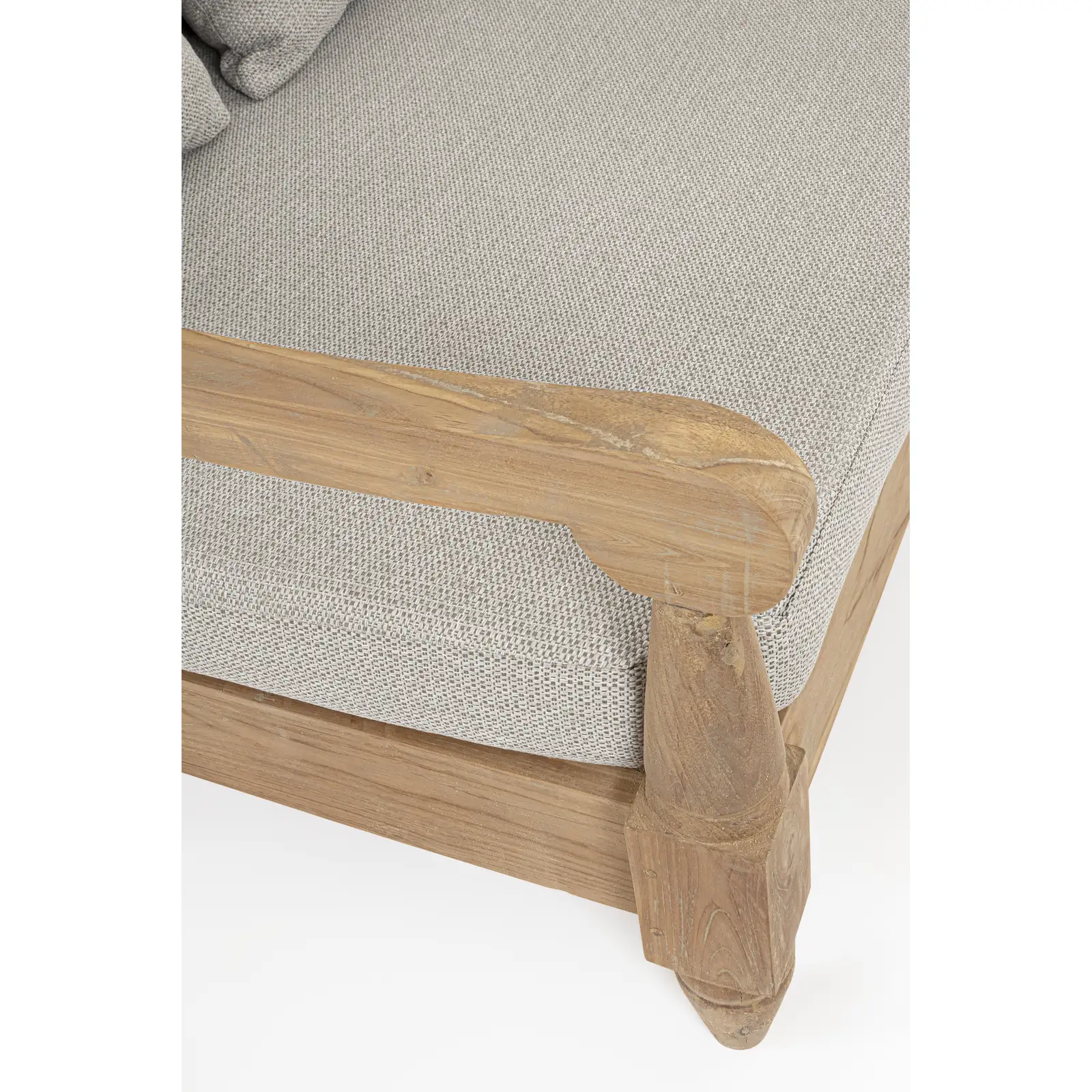 Outdoor Daybed mit Kissen Bali Natural - FSC - Image 8