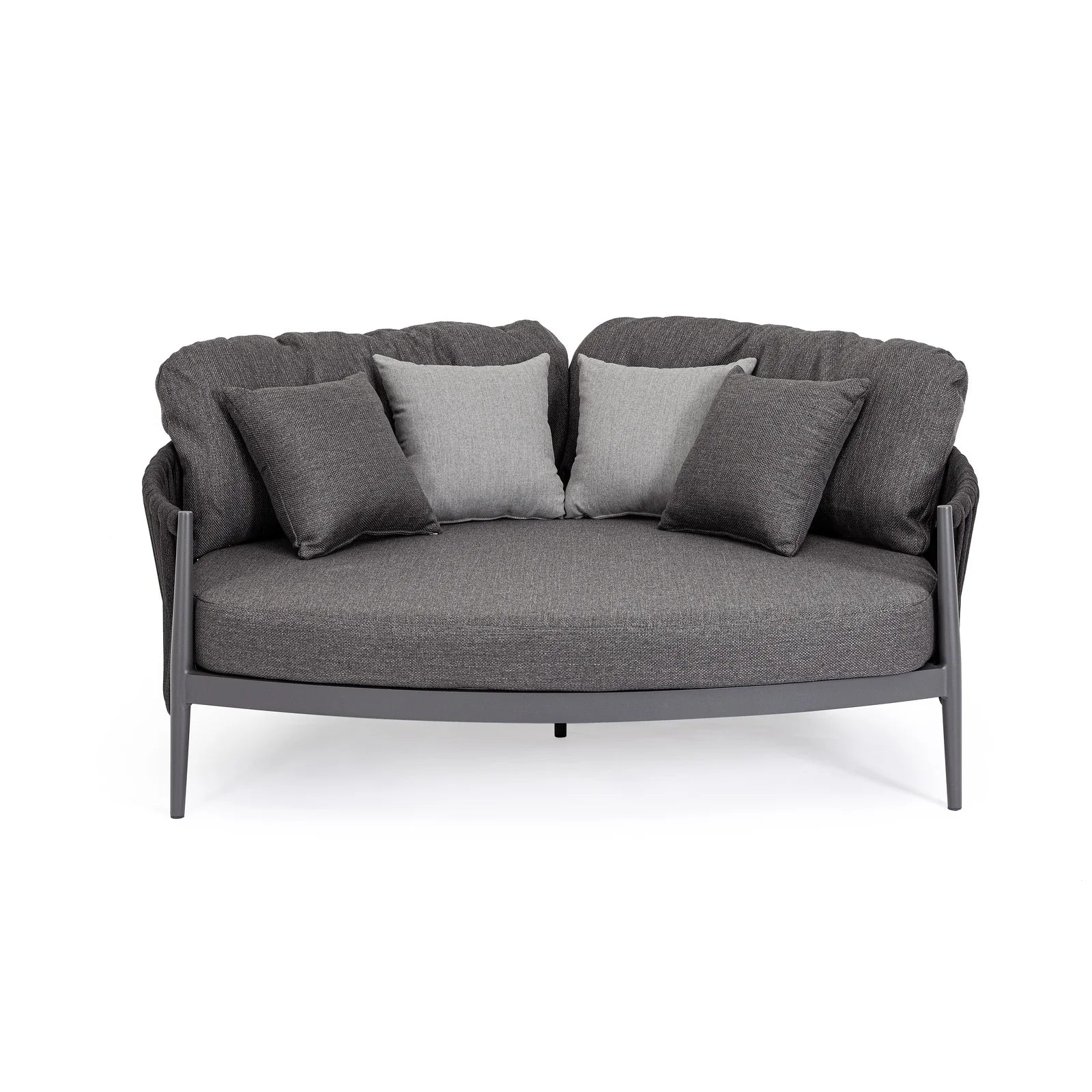 Outdoor Daybed mit Kissen Jacinta Anthrazit WG21 - Image 5