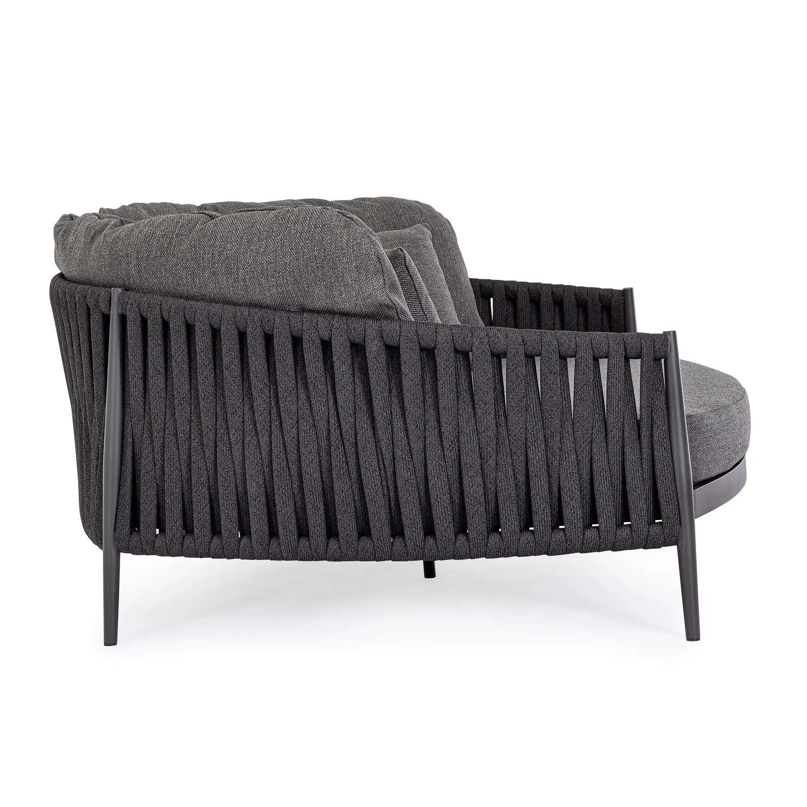 Outdoor Daybed mit Kissen Jacinta Anthrazit WG21 - Image 7