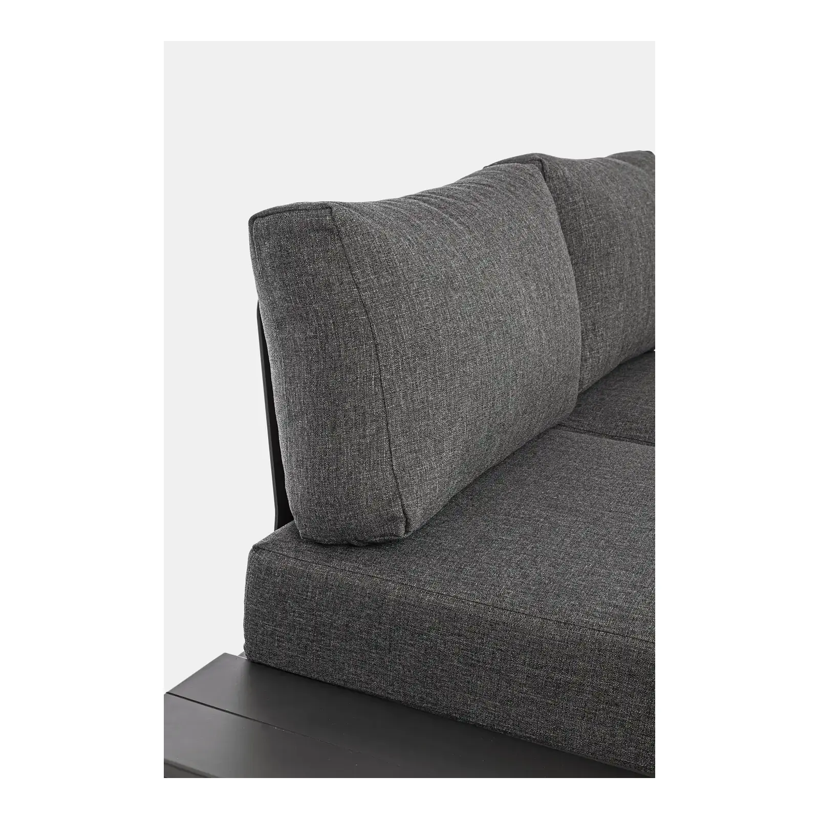 Gartenlounge Eck-Sitzgruppe mit Kissen Anthrazit CX23 Konnor - Image 10