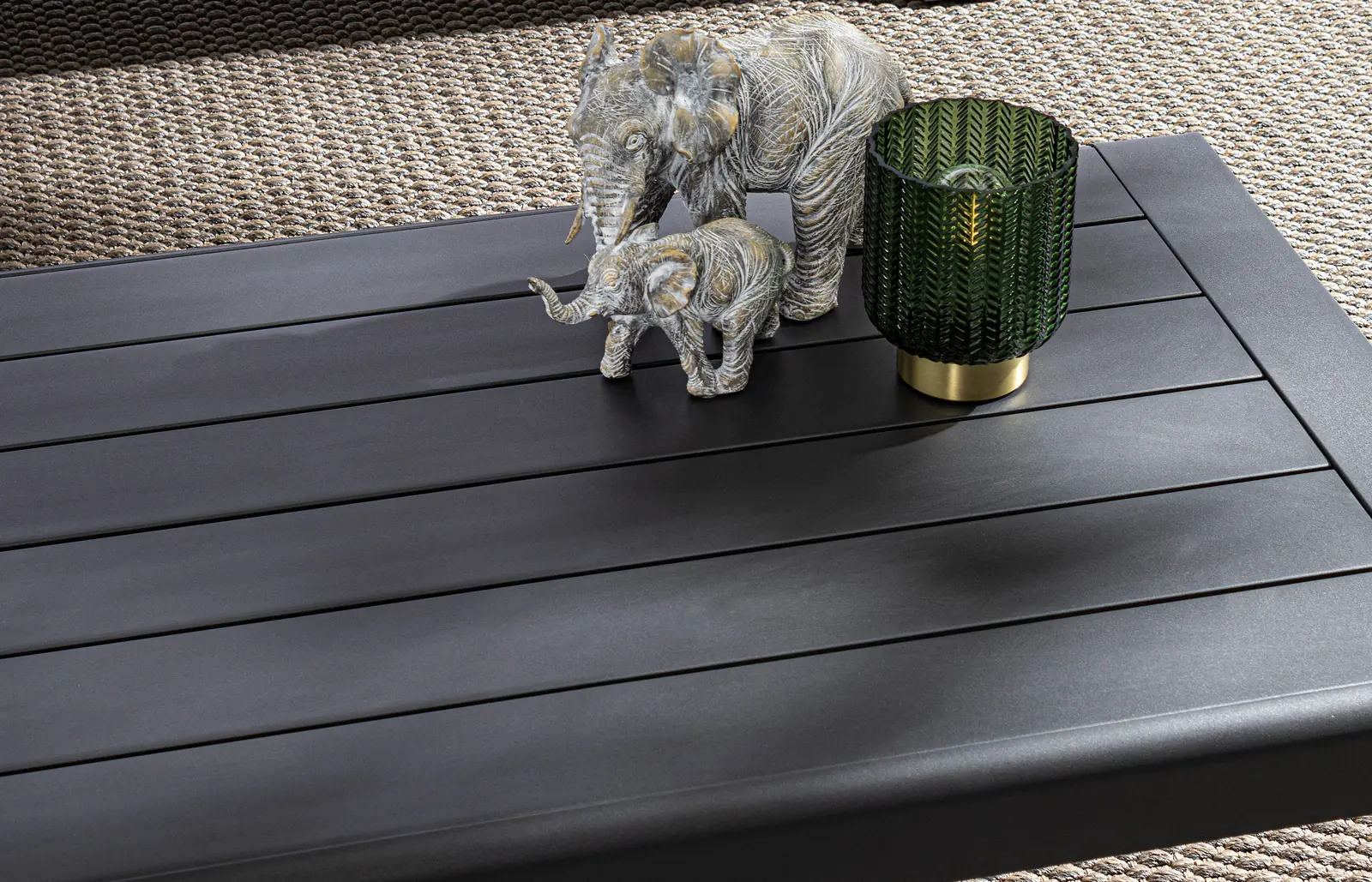 Gartenlounge Eck-Sitzgruppe mit Kissen Anthrazit CX23 Konnor - Image 7