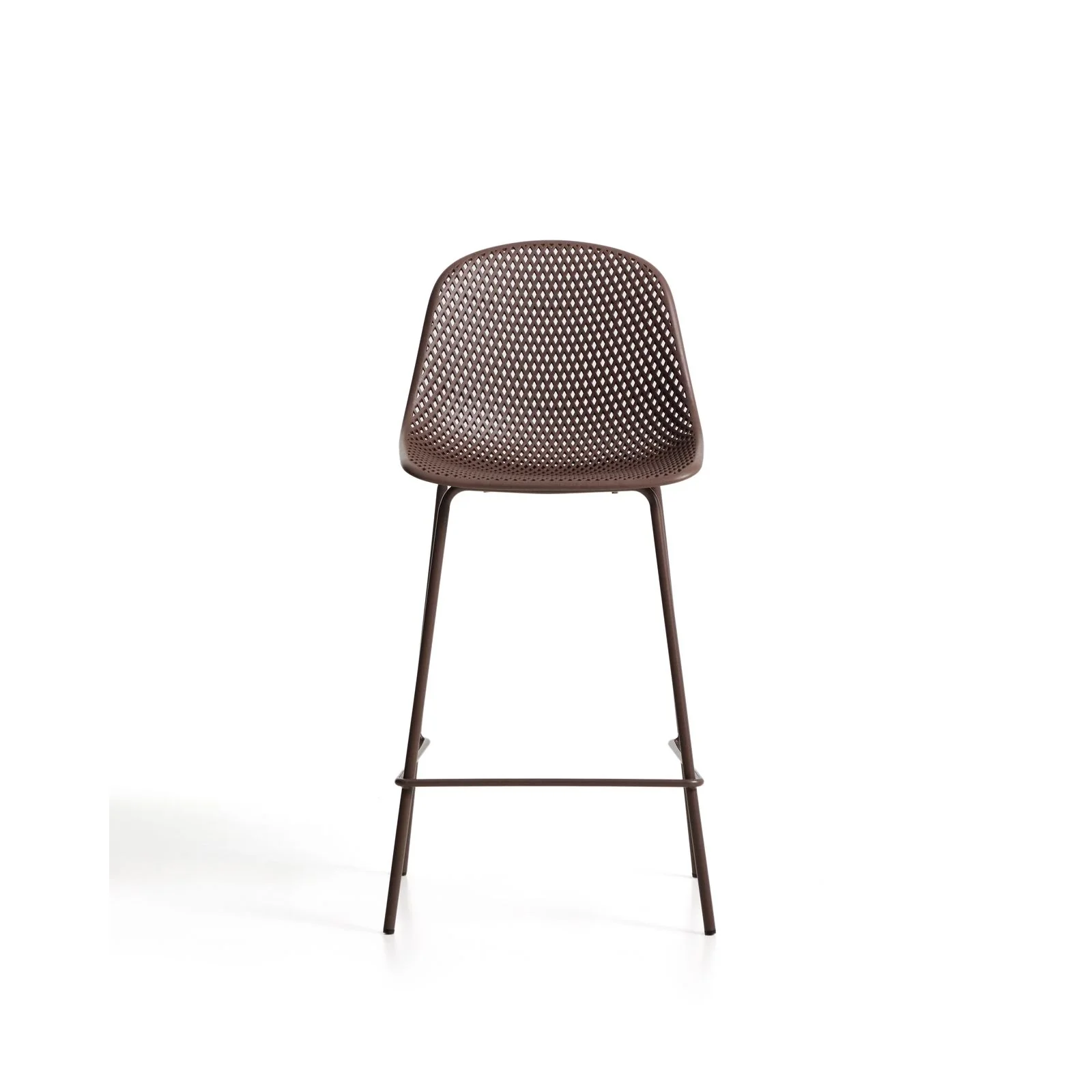 Outdoor-Hocker Quinby in Braun, 65 cm - Image 3