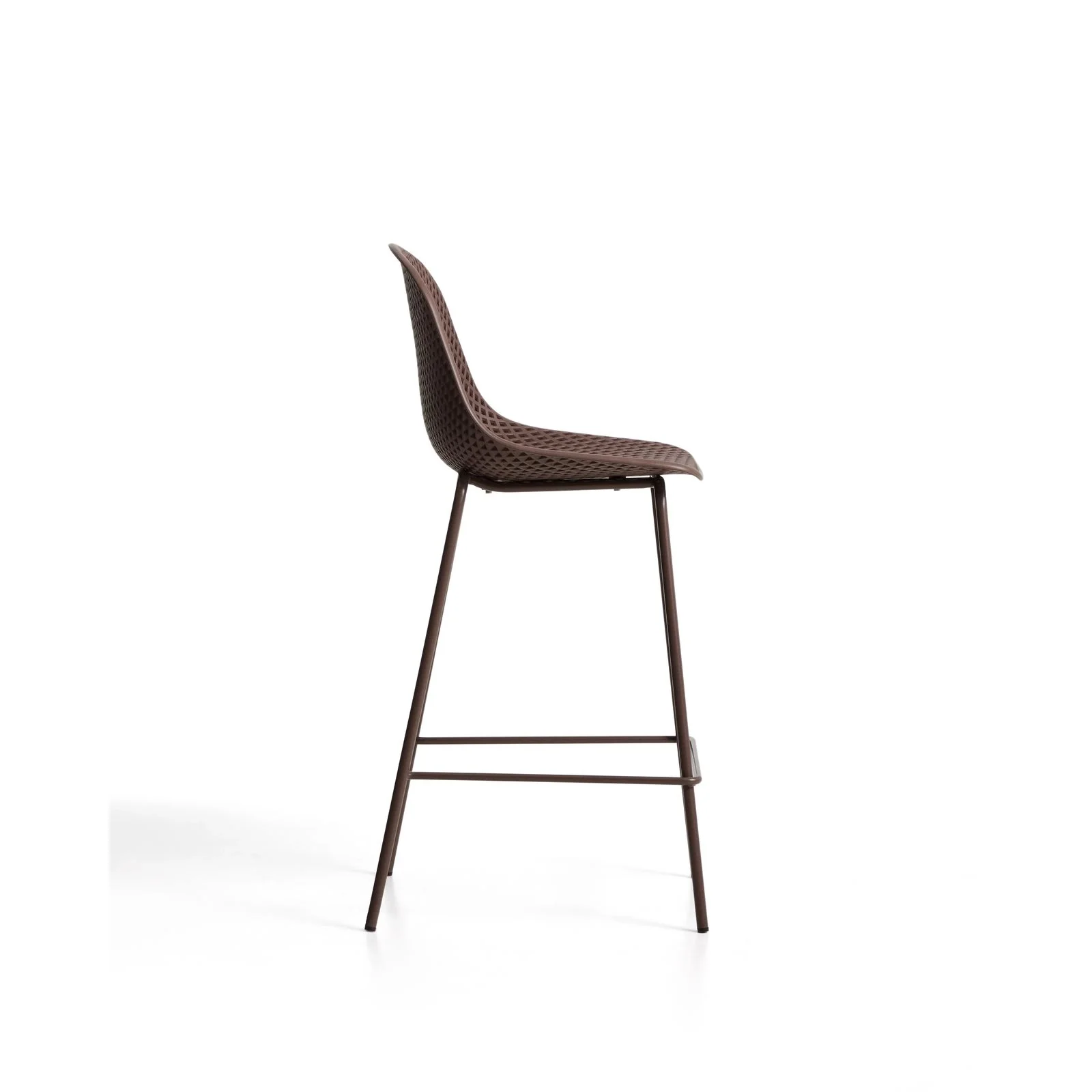 Outdoor-Hocker Quinby in Braun, 65 cm - Image 4