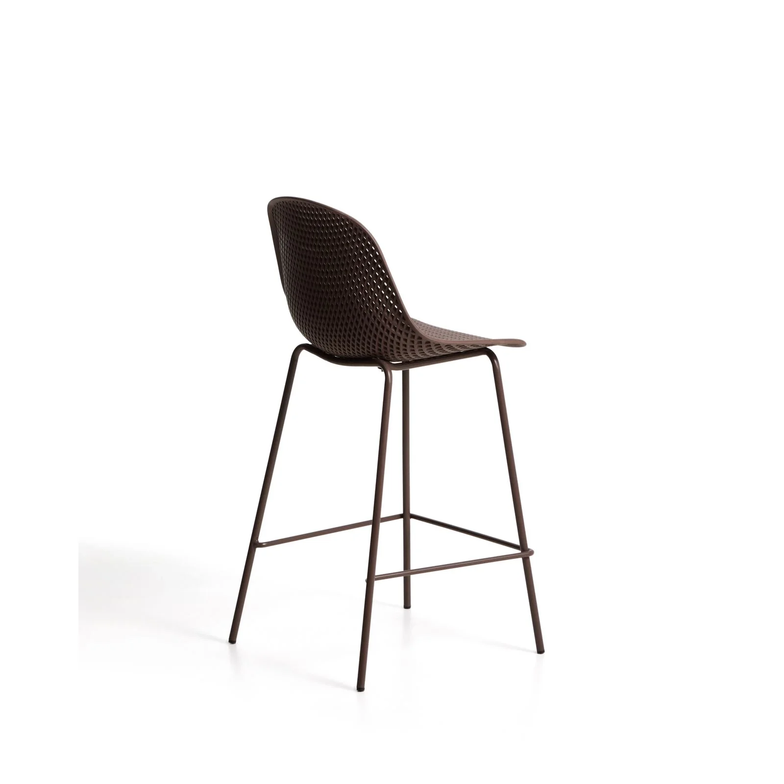 Outdoor-Hocker Quinby in Braun, 65 cm - Image 5