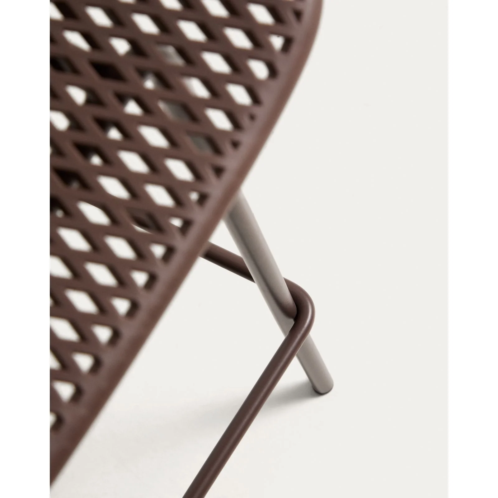 Outdoor-Hocker Quinby in Braun, 65 cm - Image 6