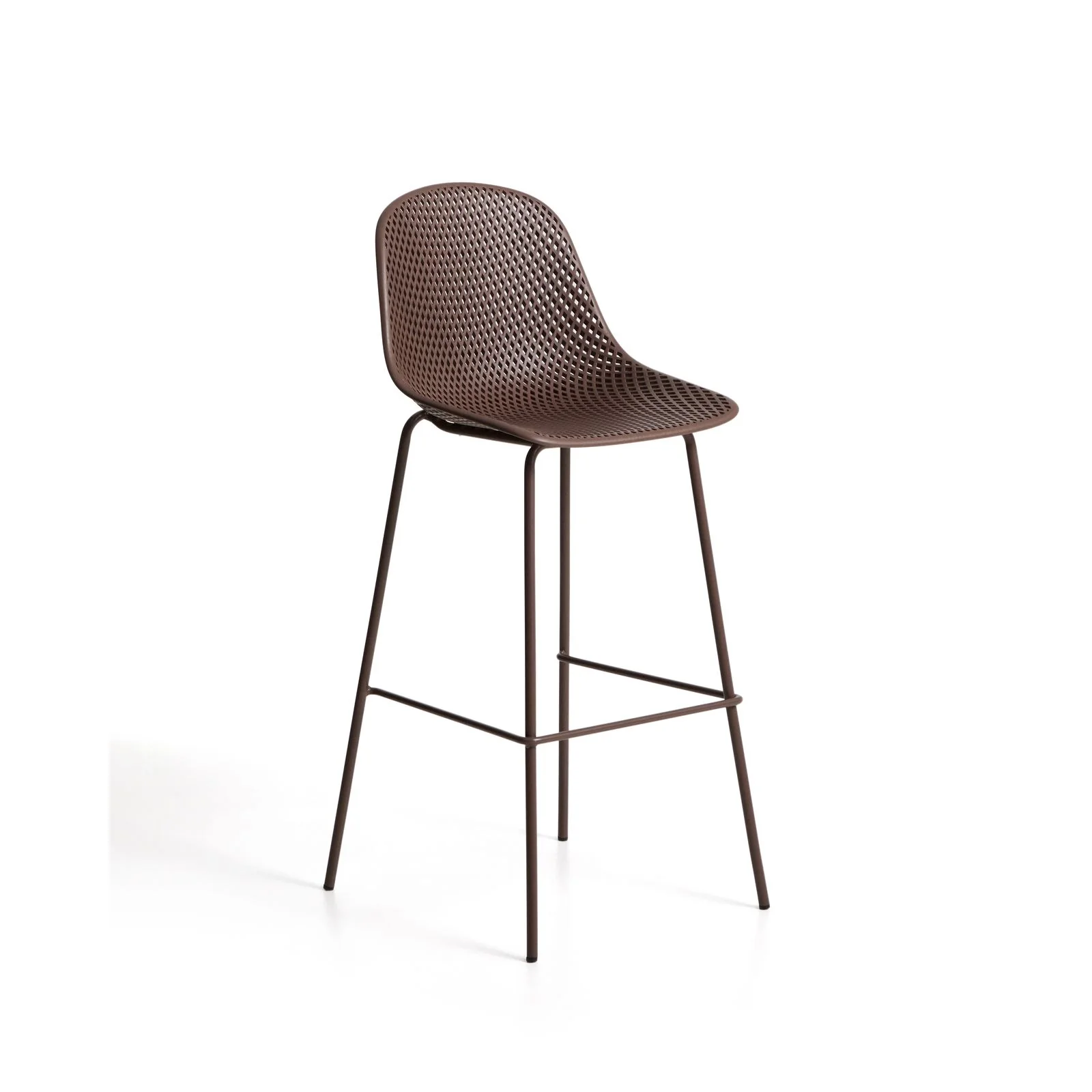 Outdoor-Hocker Quinby in Braun, 75 cm