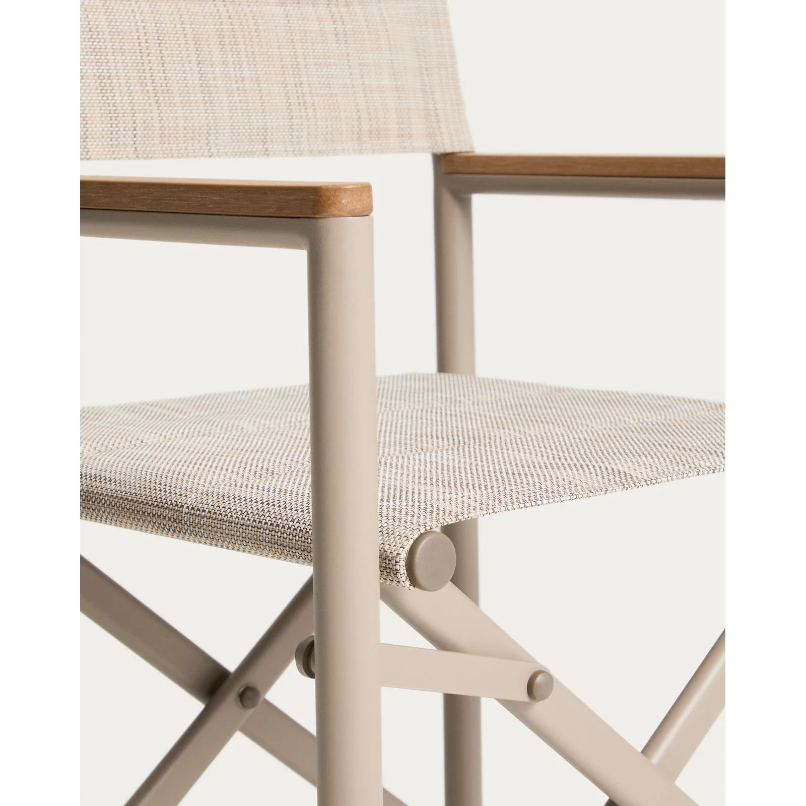 Outdoor-Klappstuhl Tisno aus Aluminium und Texteline - Image 10