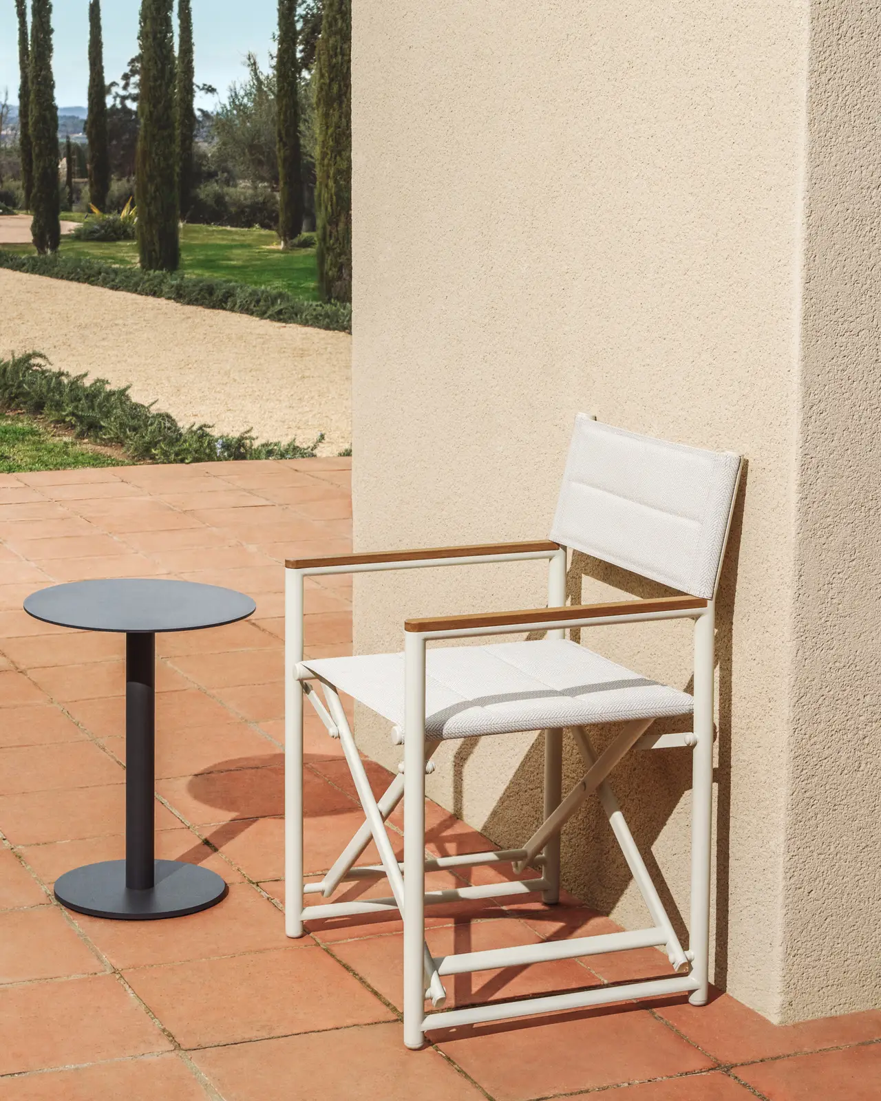 Outdoor-Klappstuhl Tisno aus Aluminium und Texteline - Image 14