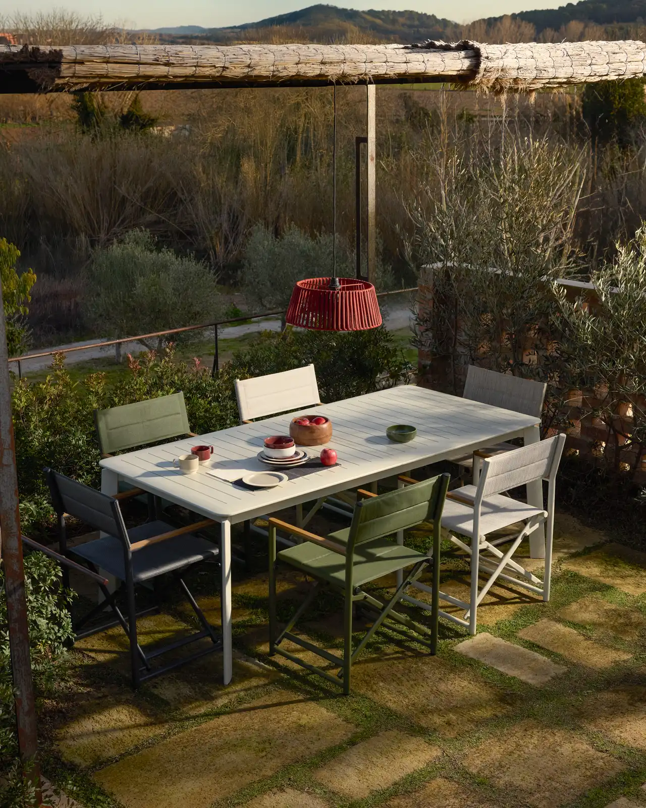 Outdoor-Klappstuhl Tisno aus Aluminium und Texteline - Image 41