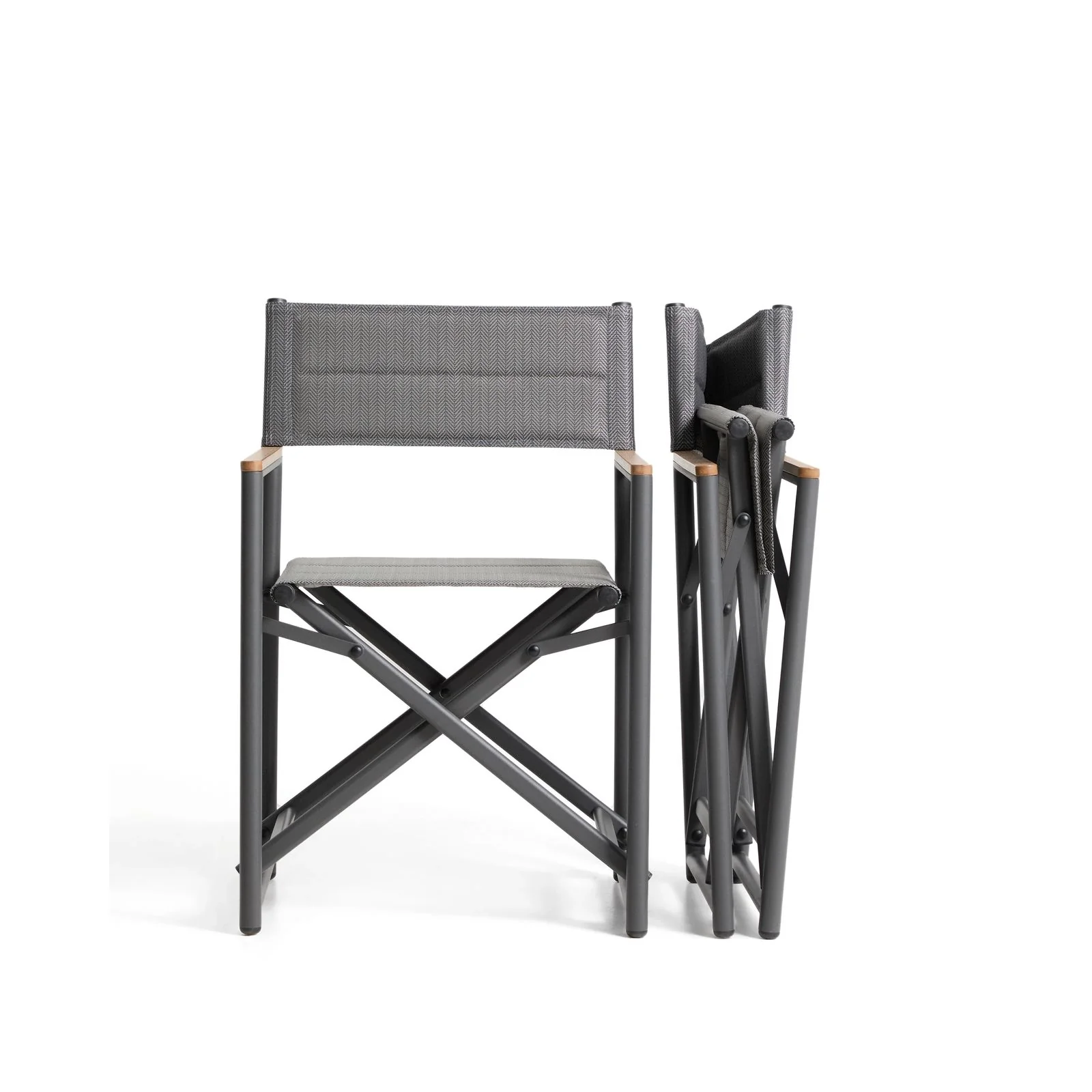 Outdoor-Klappstuhl Tisno aus Aluminium und Texteline - Image 45