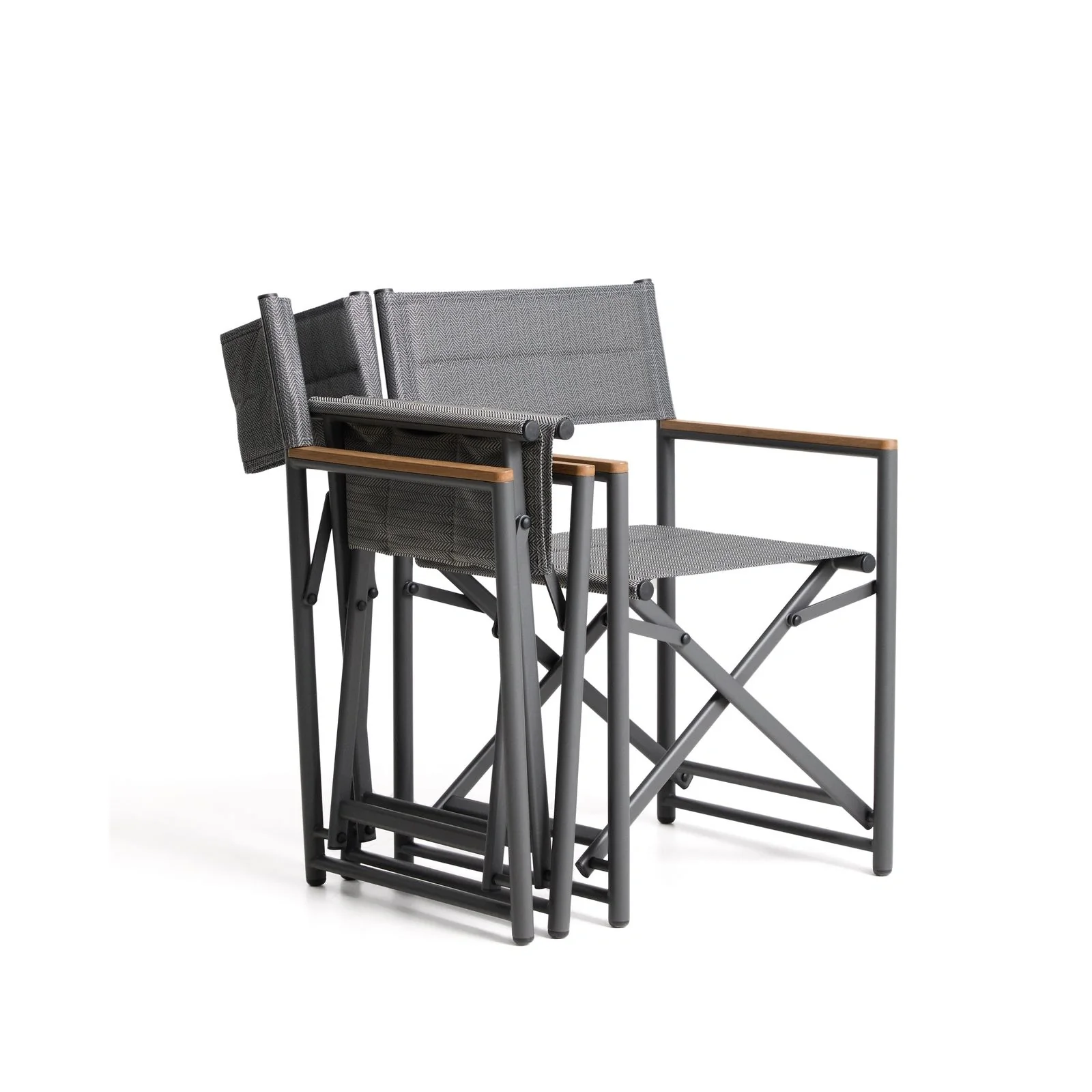 Outdoor-Klappstuhl Tisno aus Aluminium und Texteline - Image 46