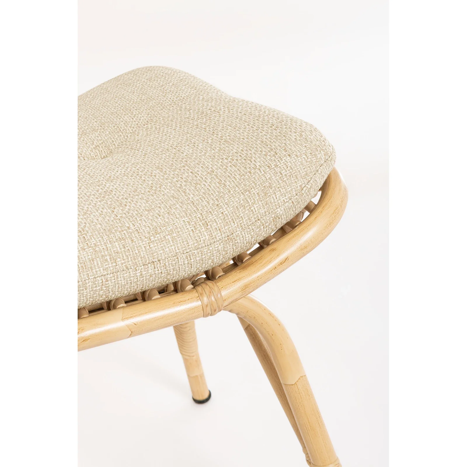 Outdoor Lounge-Sessel mit Kissen mit Fußstützen Maela - Image 7