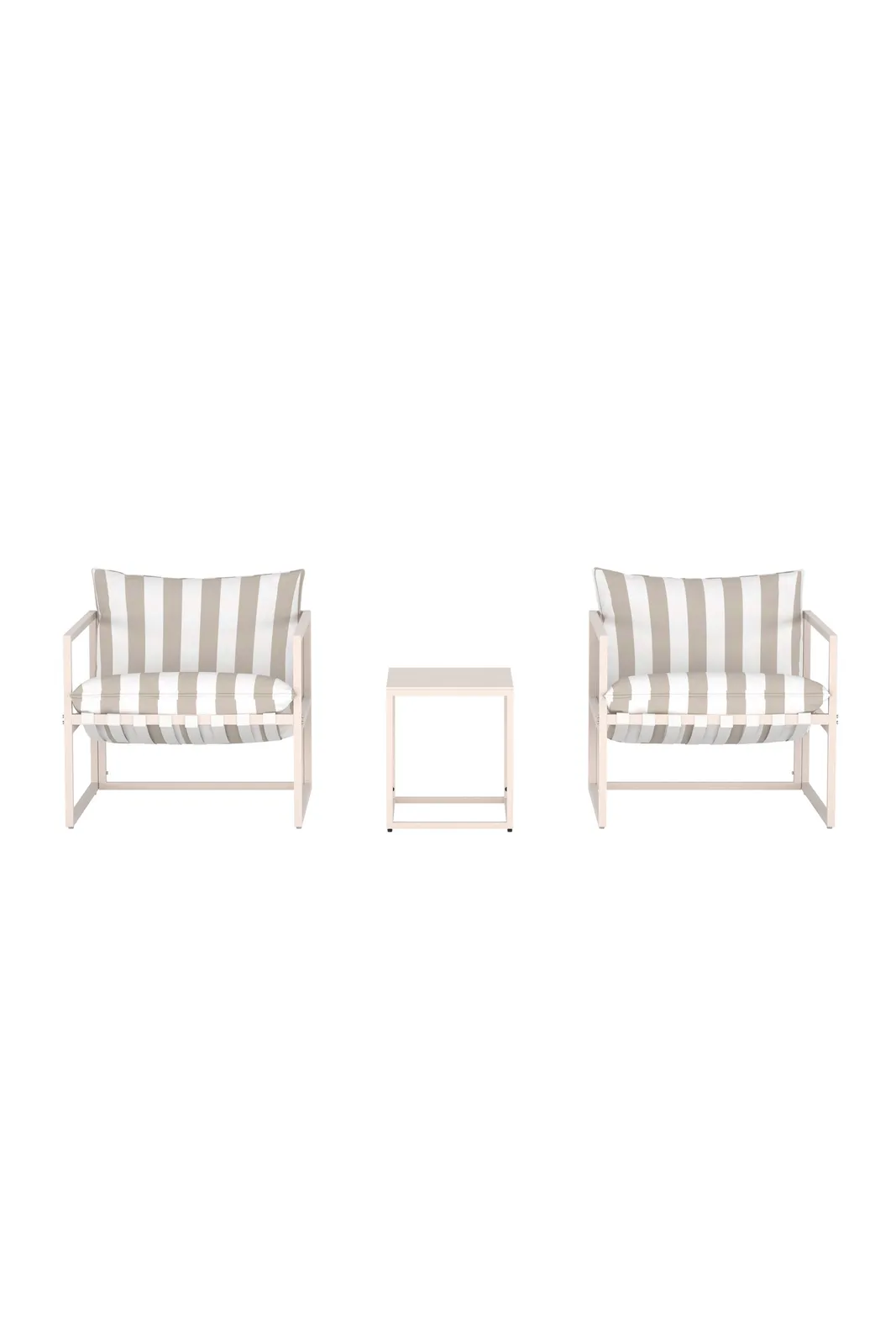 Outdoor Lounge-Set Messina aus Stahl
