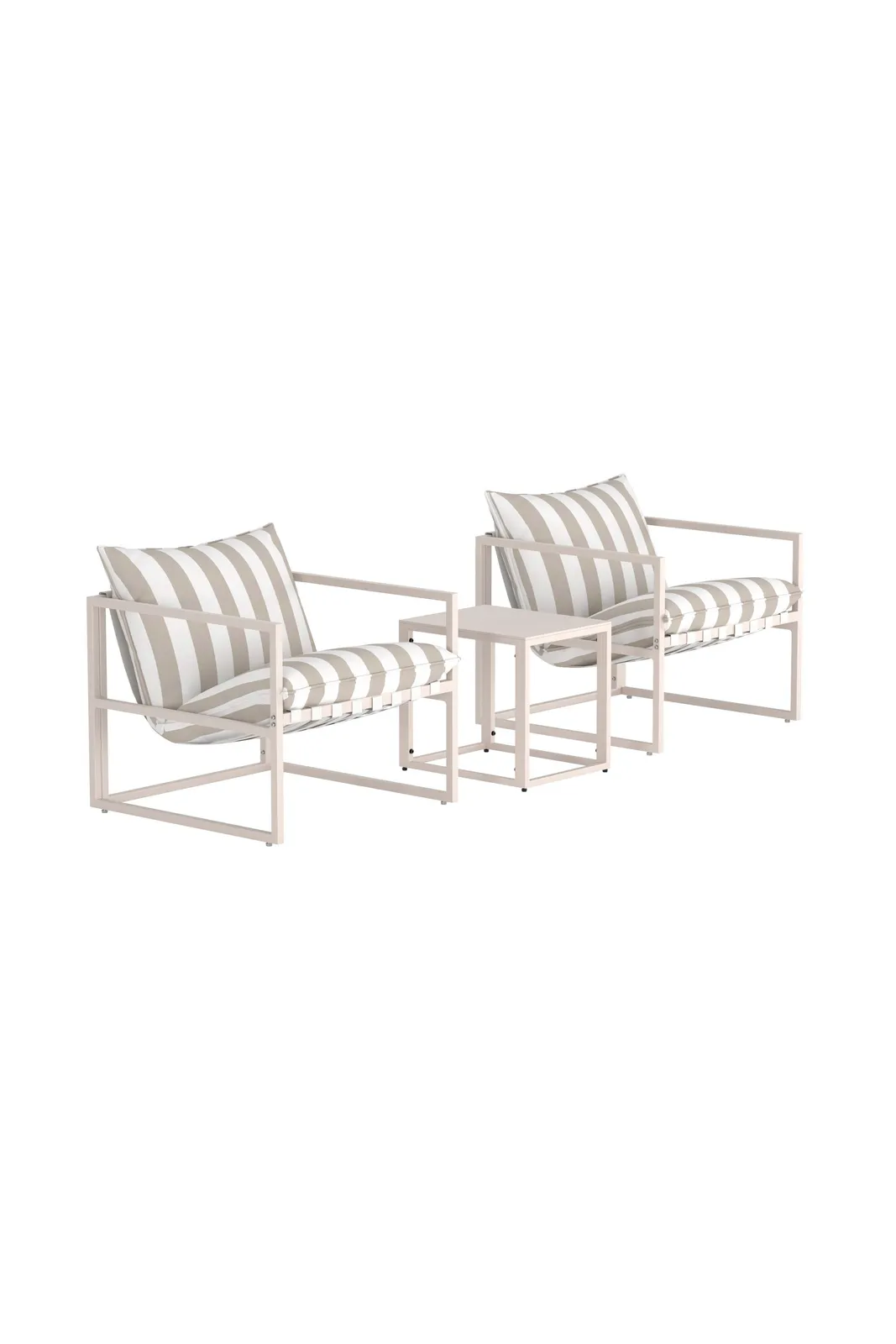 Outdoor Lounge-Set Messina aus Stahl - Image 3