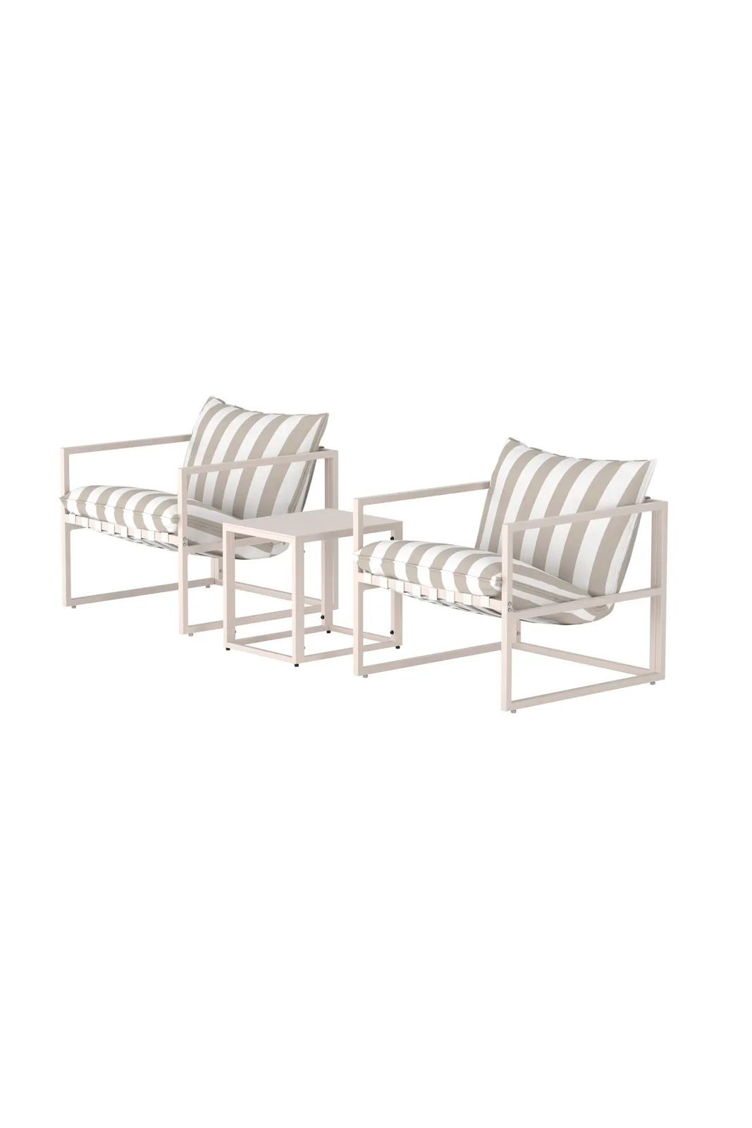 Outdoor Lounge-Set Messina aus Stahl - Image 4