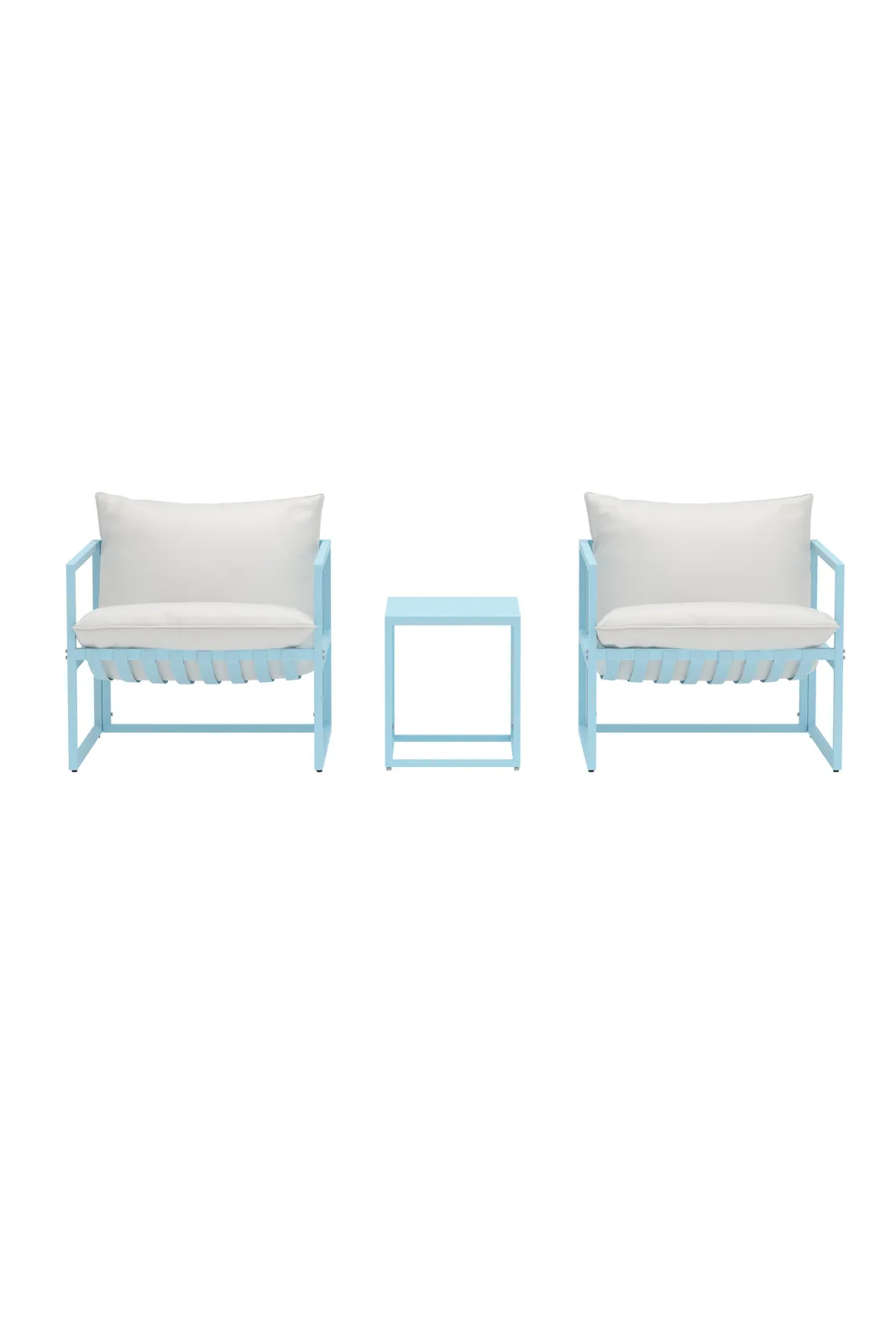 Outdoor Lounge-Set Messina aus Stahl - Image 5