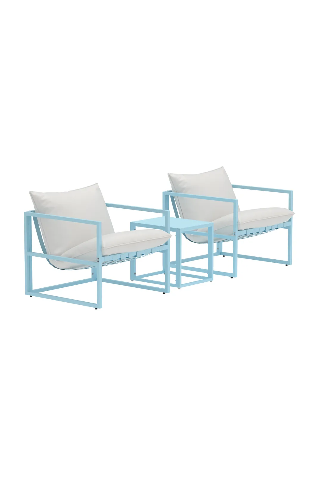 Outdoor Lounge-Set Messina aus Stahl - Image 7