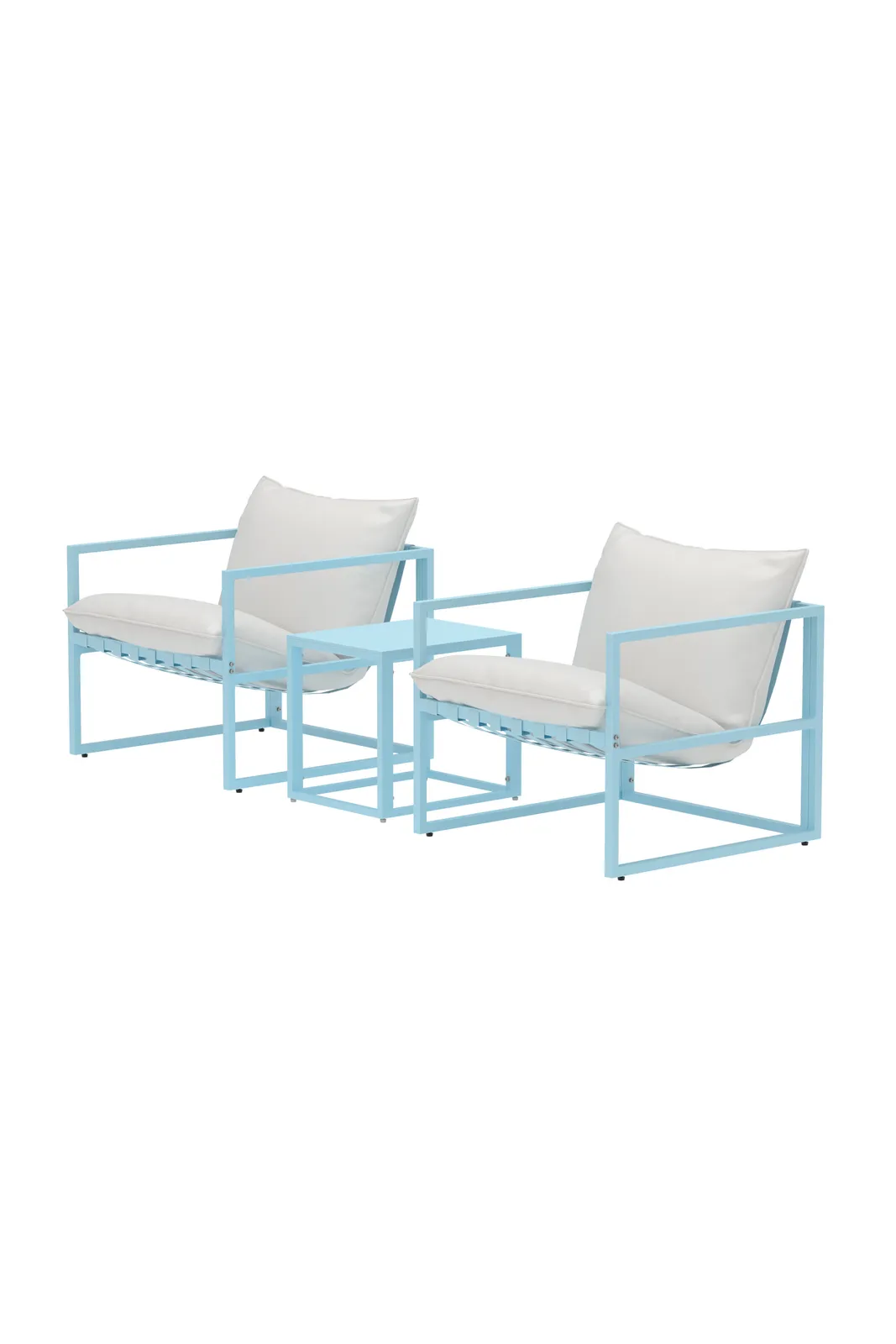 Outdoor Lounge-Set Messina aus Stahl - Image 8
