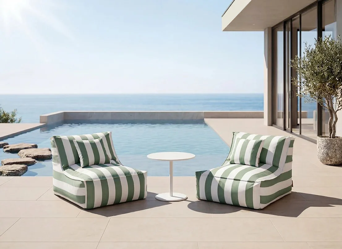 Outdoor Lounger Chair - STAY Lily White - Image 12