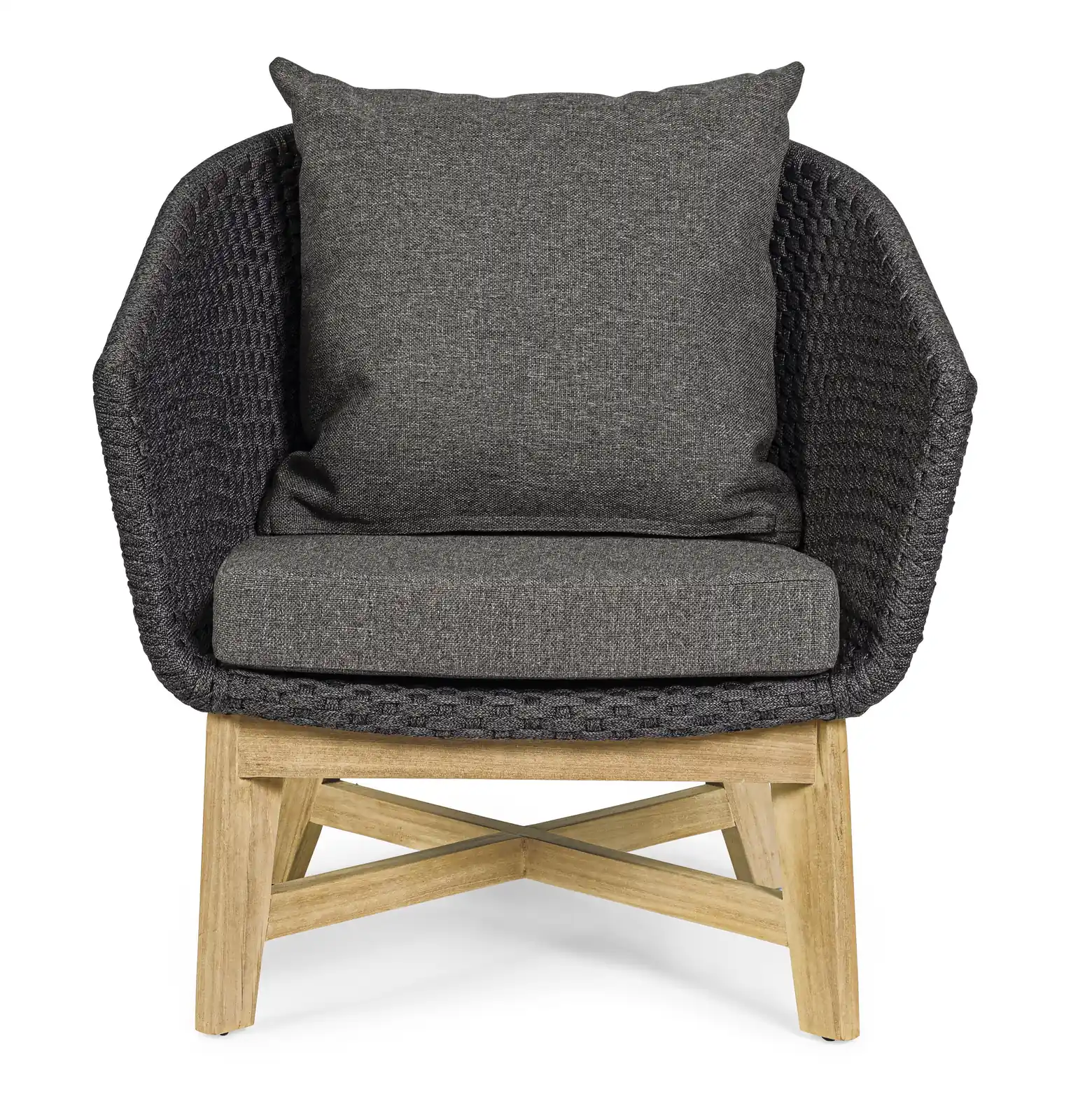 Outdoor Sessel Coachella mit Kissen Anthrazit - Image 8