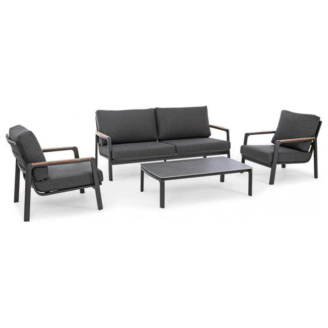 Outdoor Sessel Jalisco mit Kissen Anthrazit WG21 - Image 2