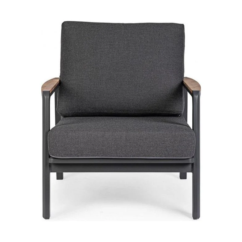 Outdoor Sessel Jalisco mit Kissen Anthrazit WG21 - Image 4