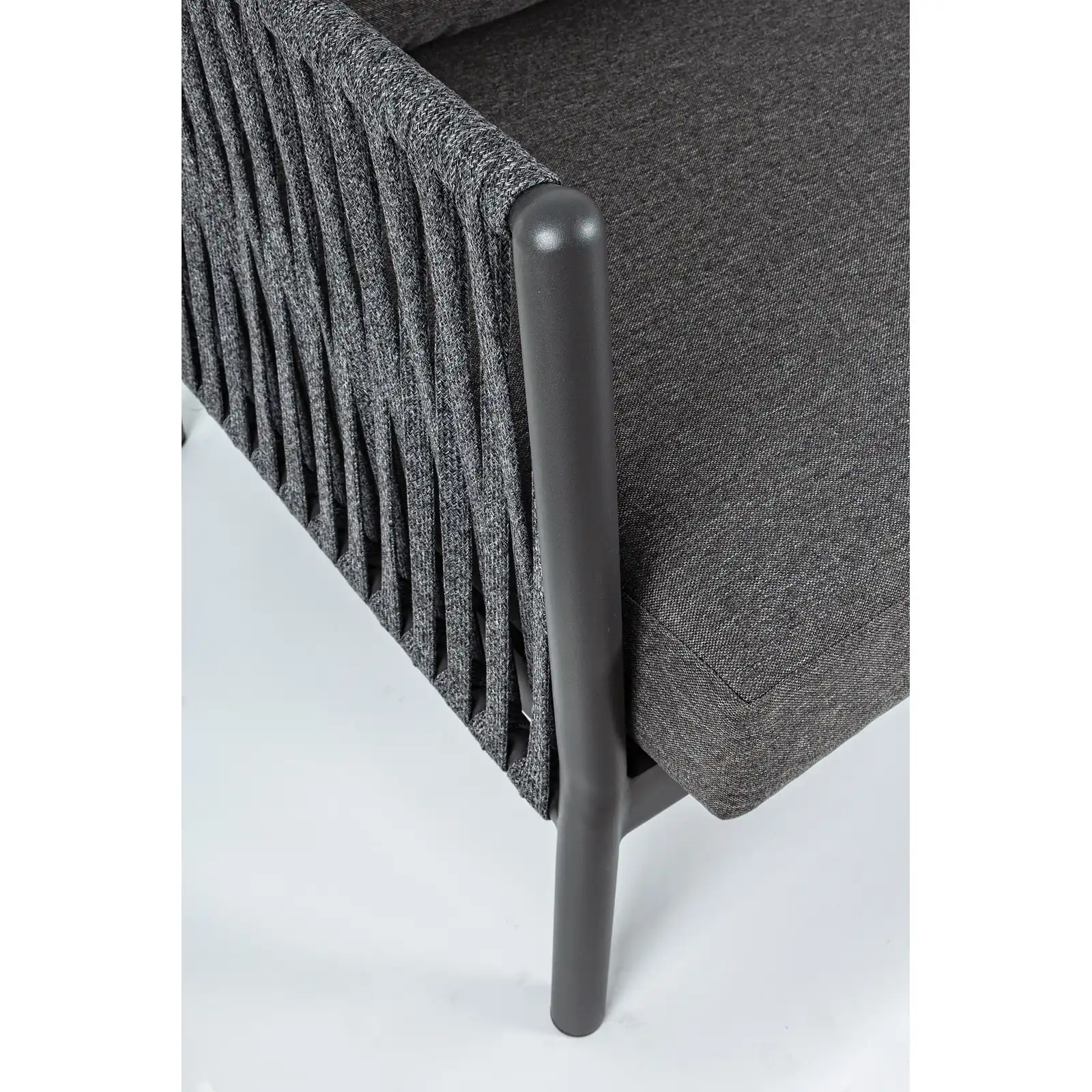 Outdoor Sessel mit Kissen Florencia Anthrazit WG21 - Image 7