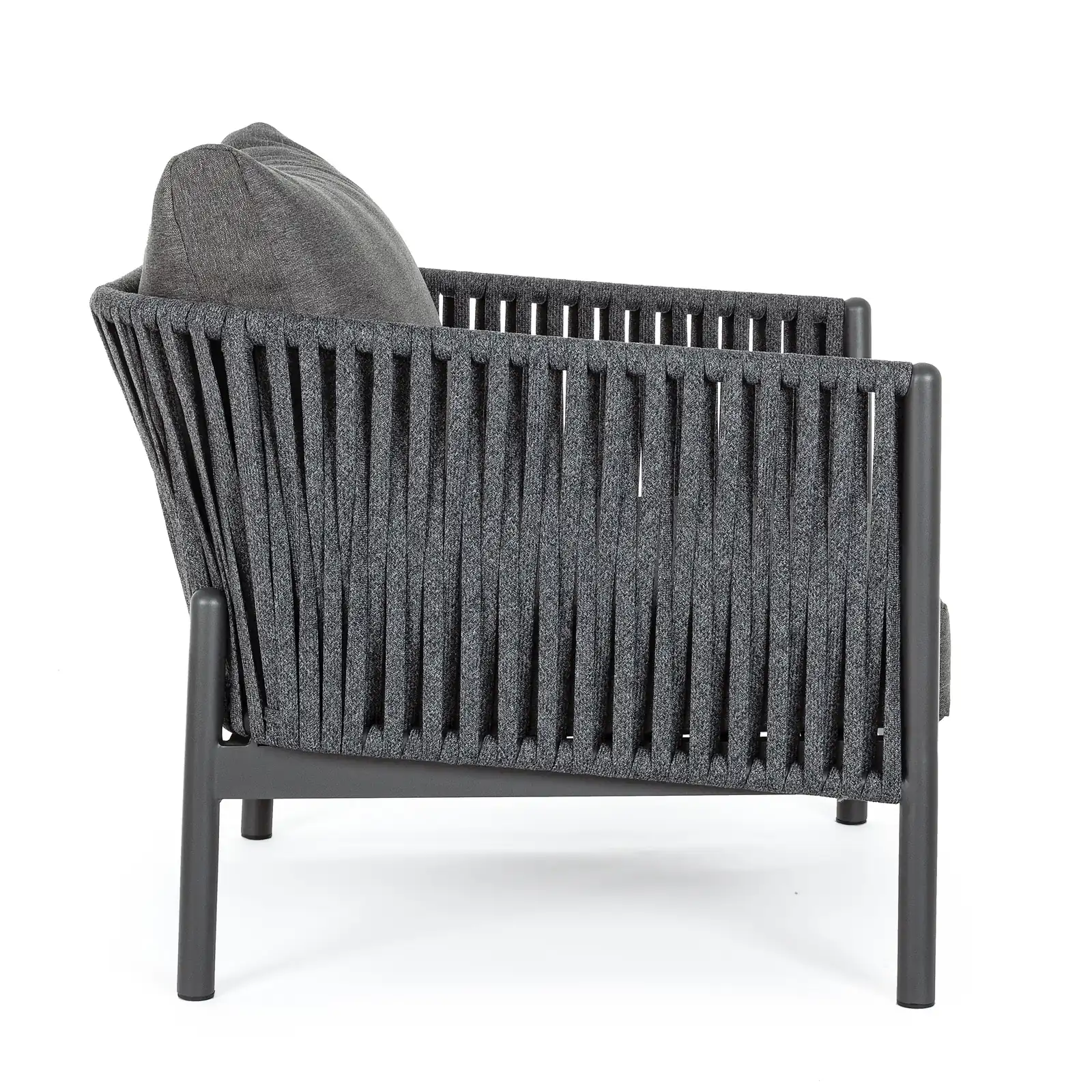 Outdoor Sessel mit Kissen Florencia Anthrazit WG21 - Image 8