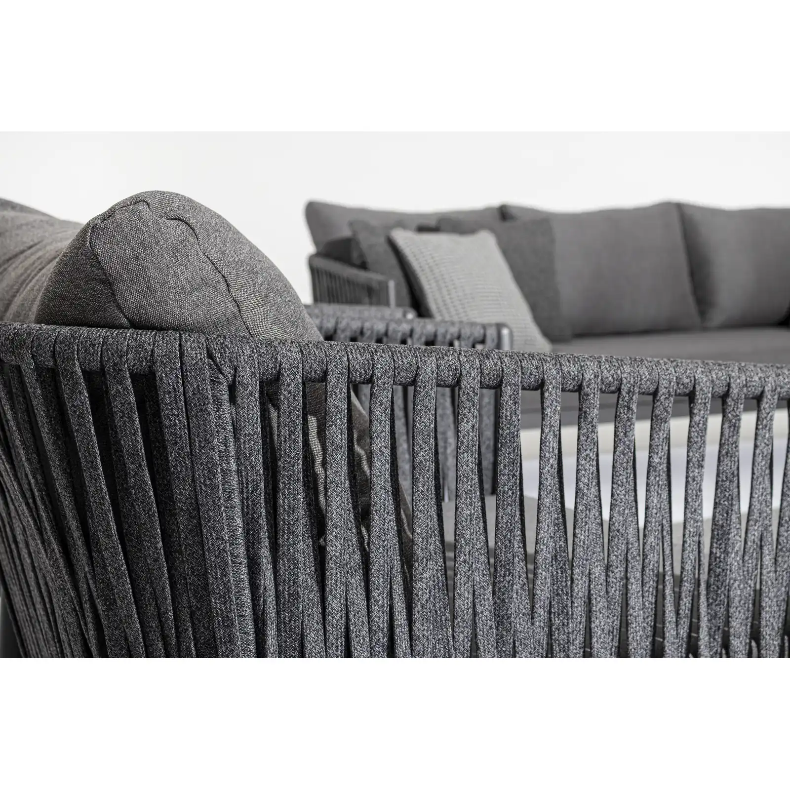 Outdoor Sessel mit Kissen Florencia Anthrazit WG21 - Image 9