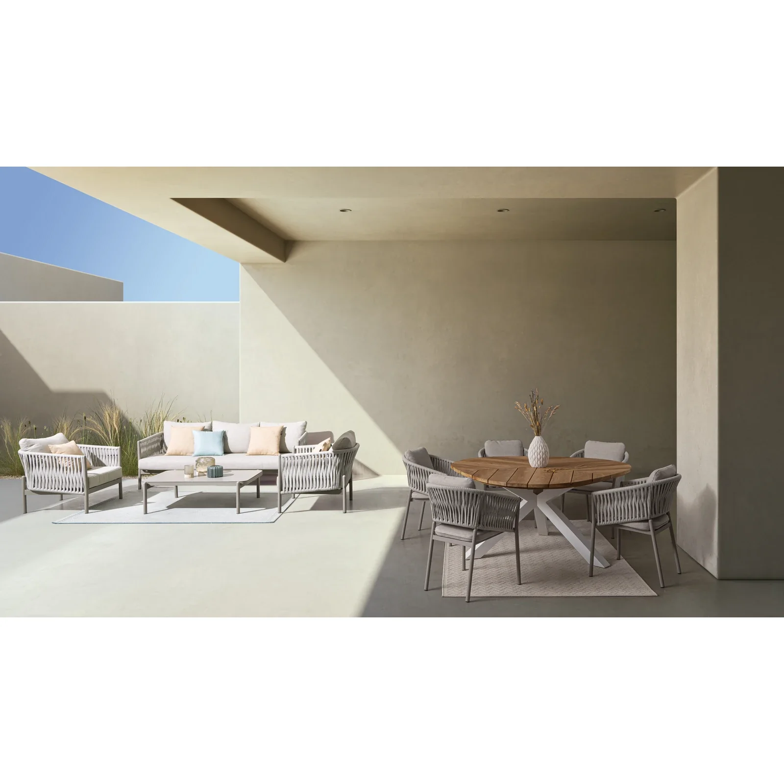 Outdoor Sessel mit Kissen Florencia Moon WG24 - Image 3