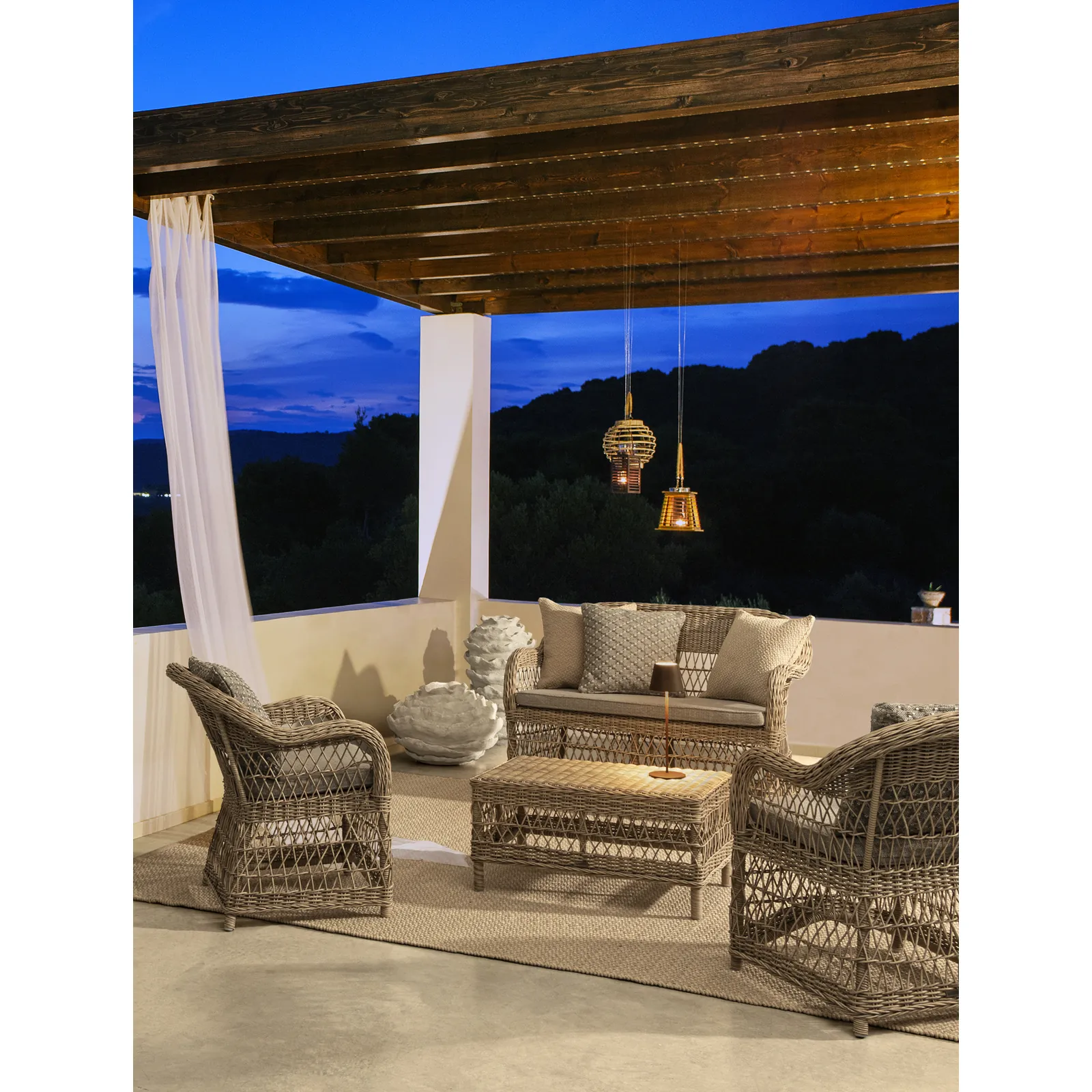 Outdoor Sessel mit Kissen Jupiter New - Image 4