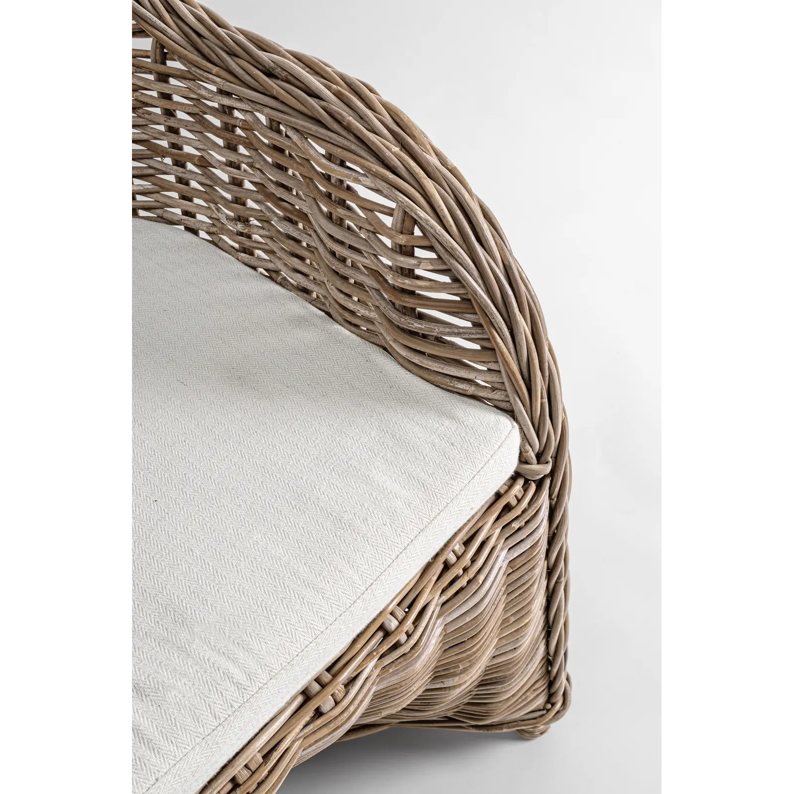 Outdoor Sessel mit Kissen Martin New Natural - Image 2