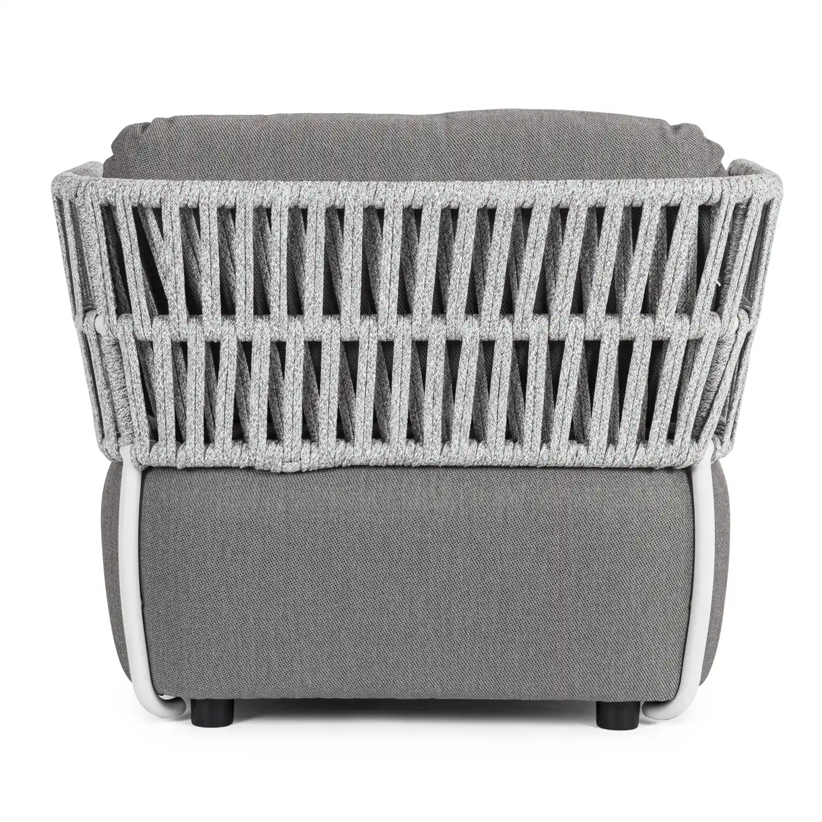Outdoor Sessel mit Kissen Palmer Weiß/Grau - Image 9