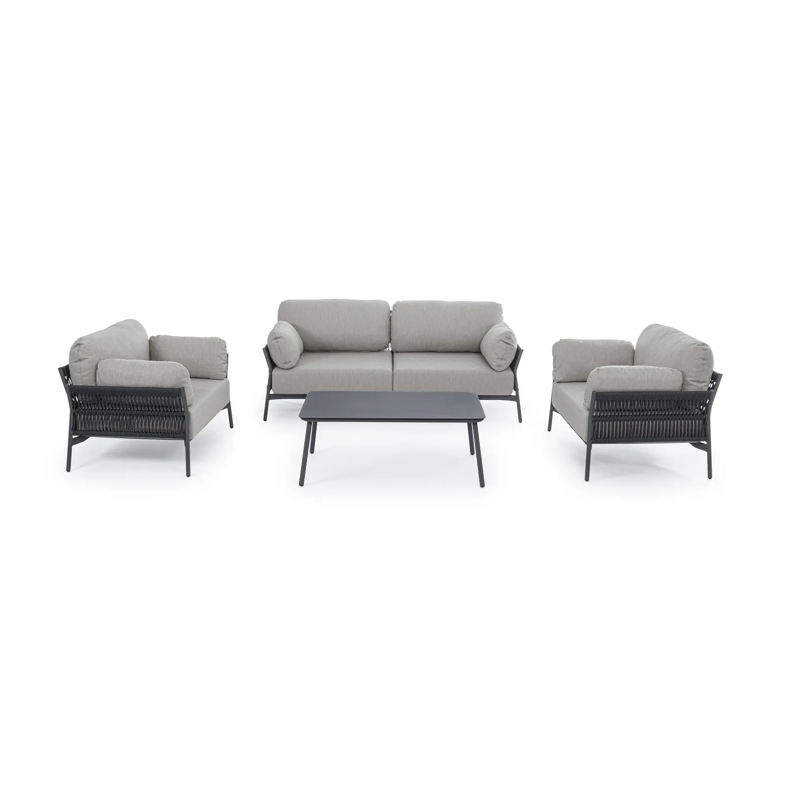 Outdoor Sessel mit Kissen Pardis Anthrazit QS22/Graphit - Image 10