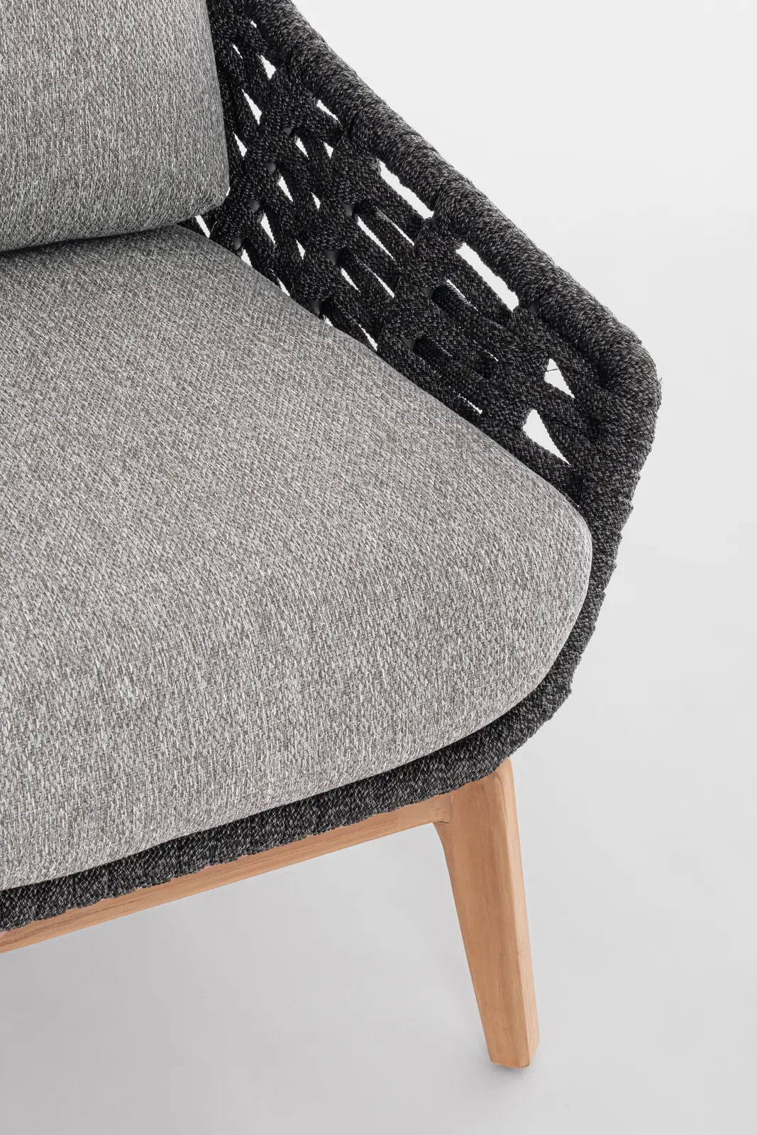 Outdoor Sessel mit Kissen Tamires Anthrazit - Image 11