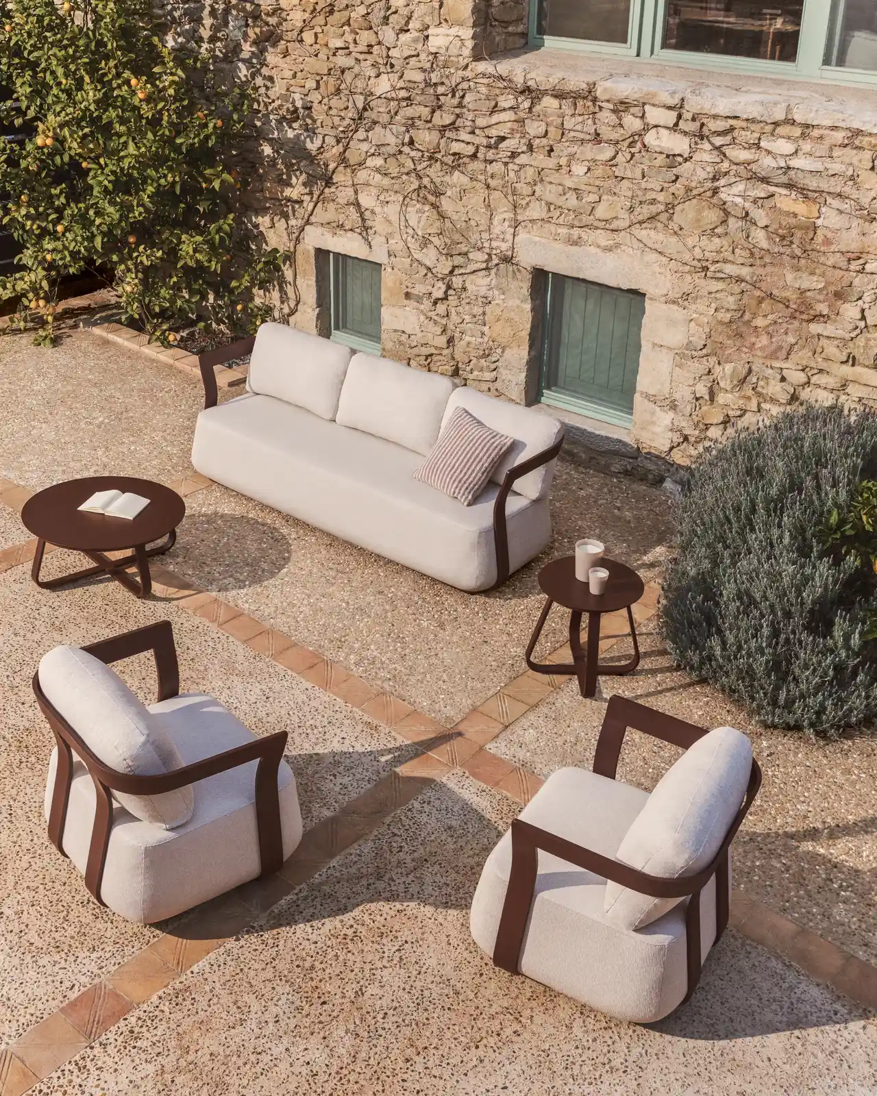 Outdoor-Sessel Tamaris aus Aluminium - Image 5