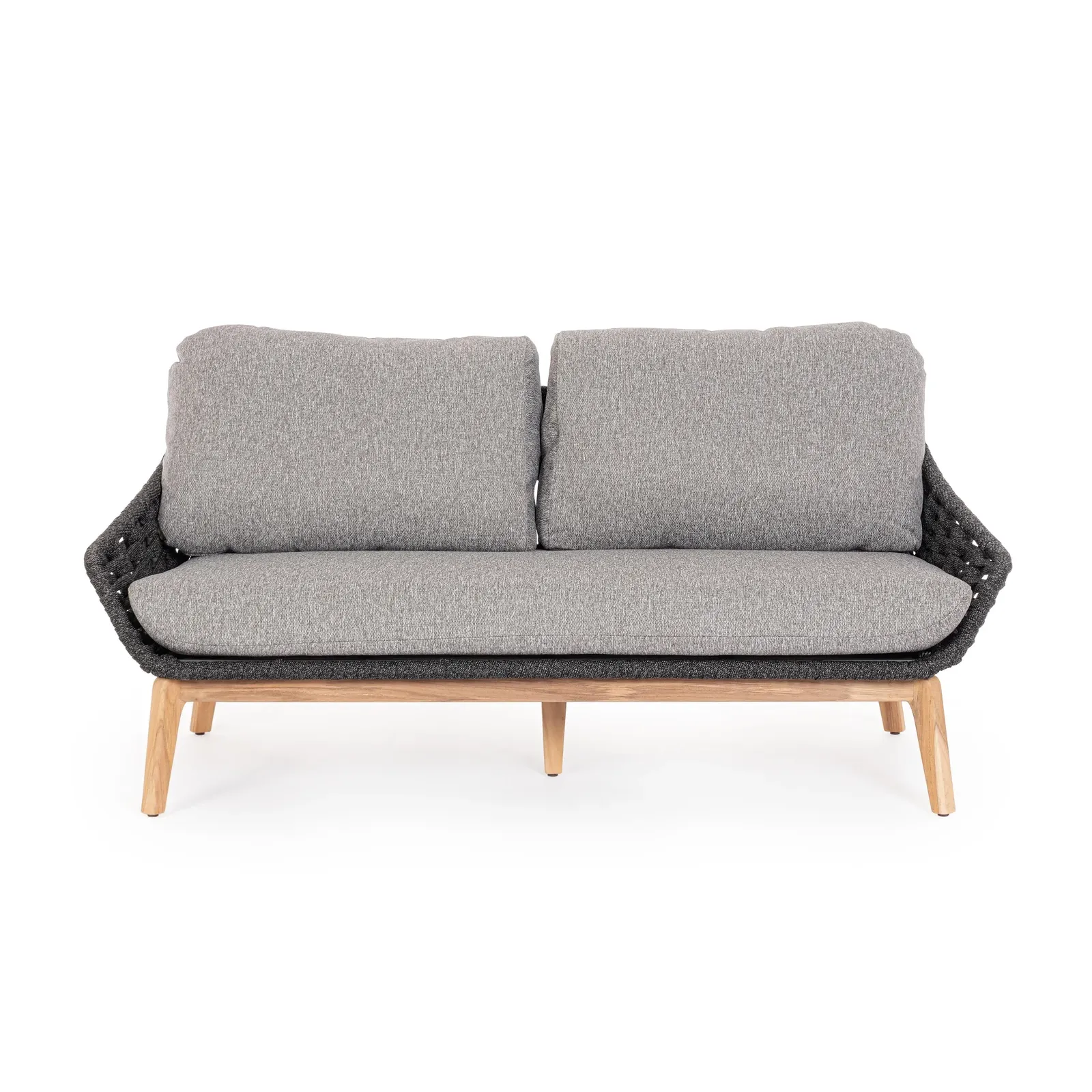 Garten-Sofa 2 bis 3-Sitzer mit Kissen Tamires Anthrazit - Image 7
