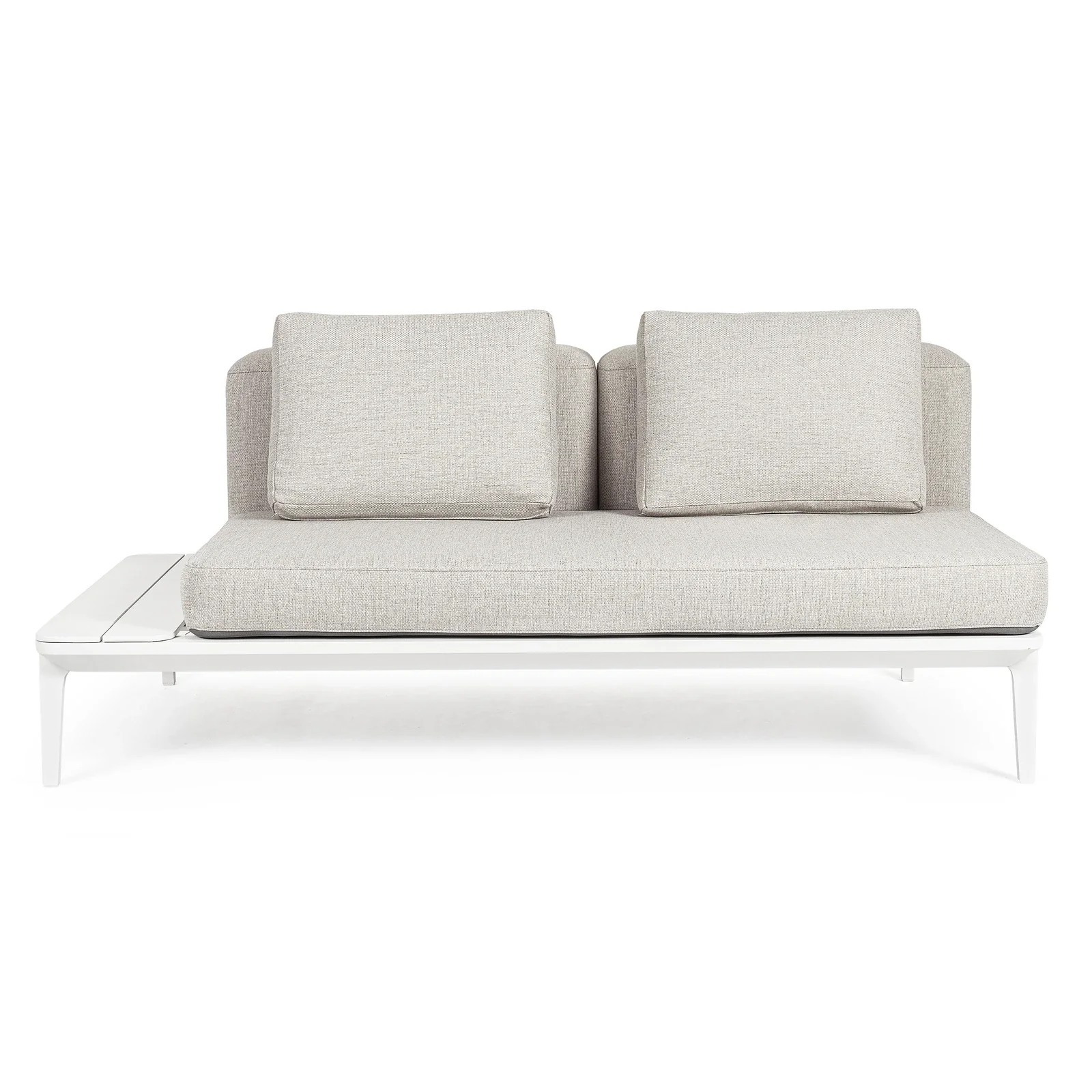 Lounge Garten-Sofa 2-Sitzer Matrix Weiß WG20 - Image 5