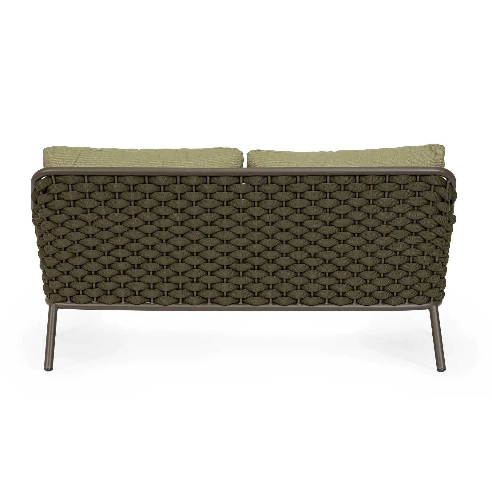Garten-Sofa 2-Sitzer mit Kissen Everly Olive QS24 - Image 9