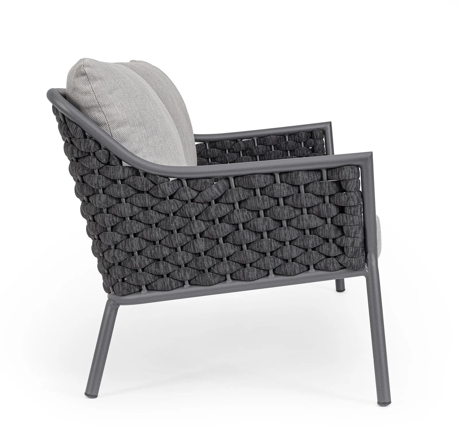Garten-Sofa 2-Sitzer mit Kissen Everly QS22/Graphit - Image 6