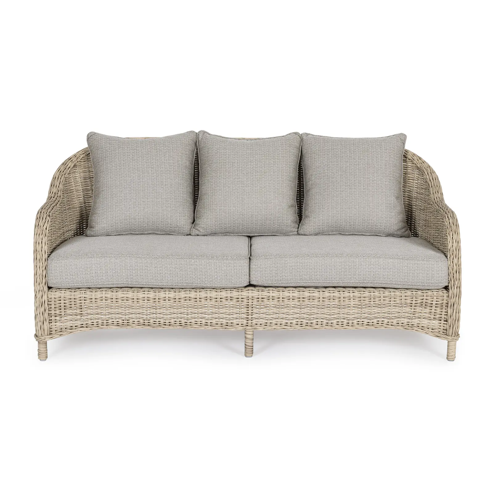 Garten-Sofa 3-Sitzer mit Kissen Aditya New - Image 3
