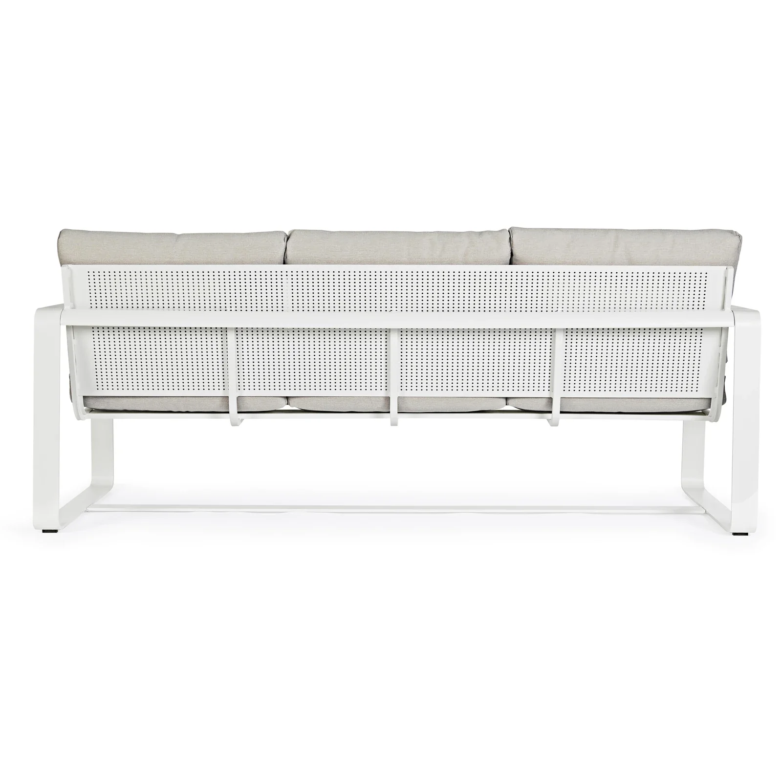 Garten-Sofa 3-Sitzer mit Kissen Merrigan Weiß YK11 - Image 8