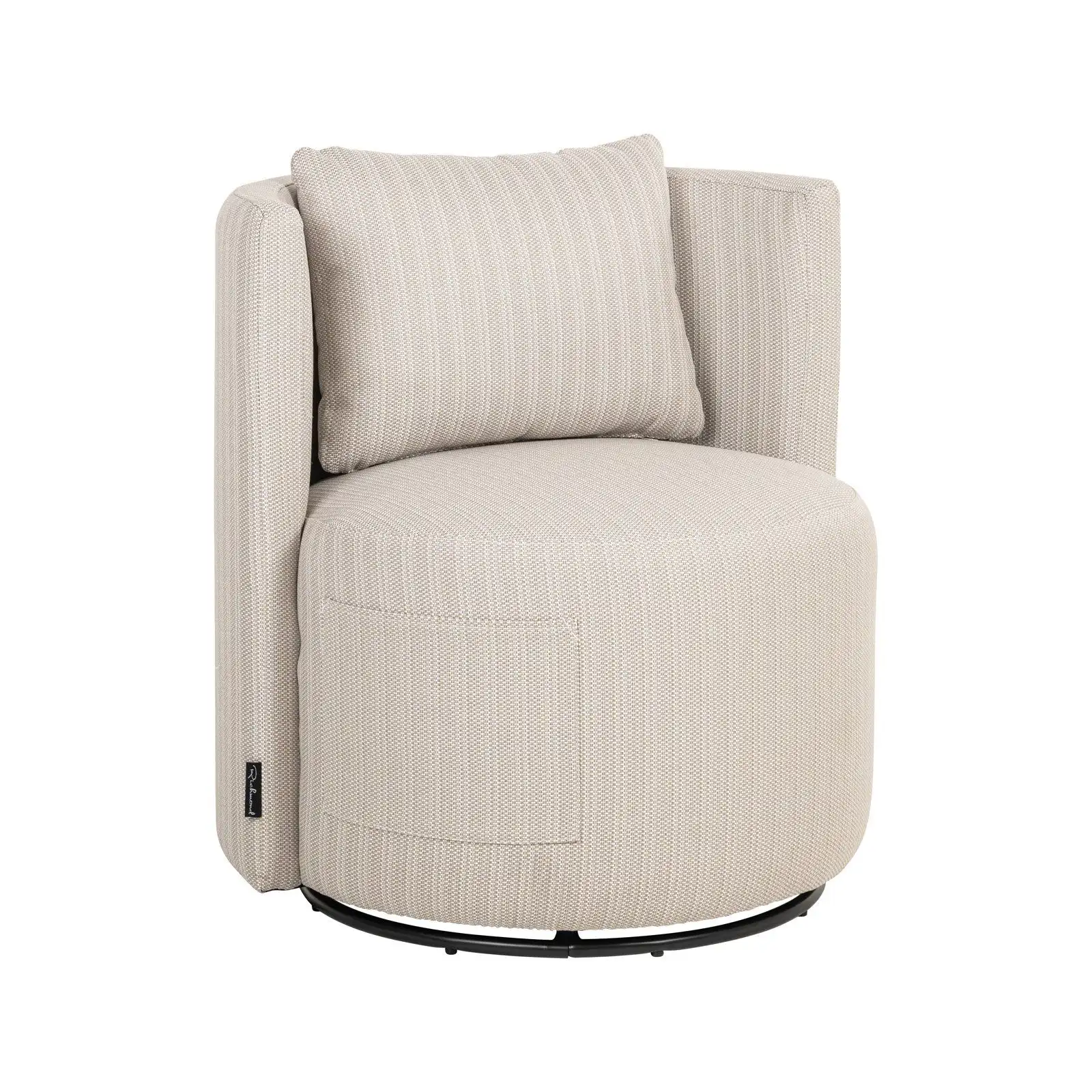 Outdoor Stuhl Marlin in beige, 79x75x80 cm - Image 8