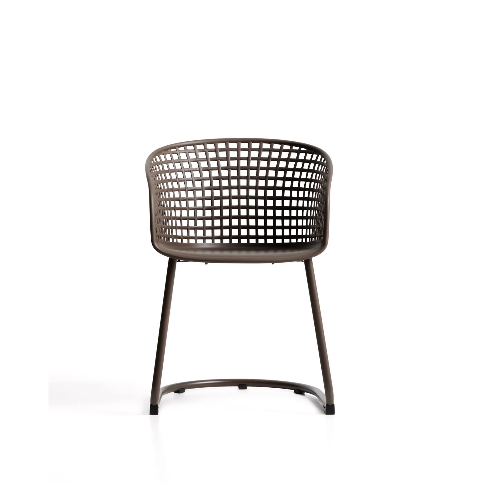 Outdoor-Stuhl Tenaro aus Kunststoff mit Stahlgestell - Image 7